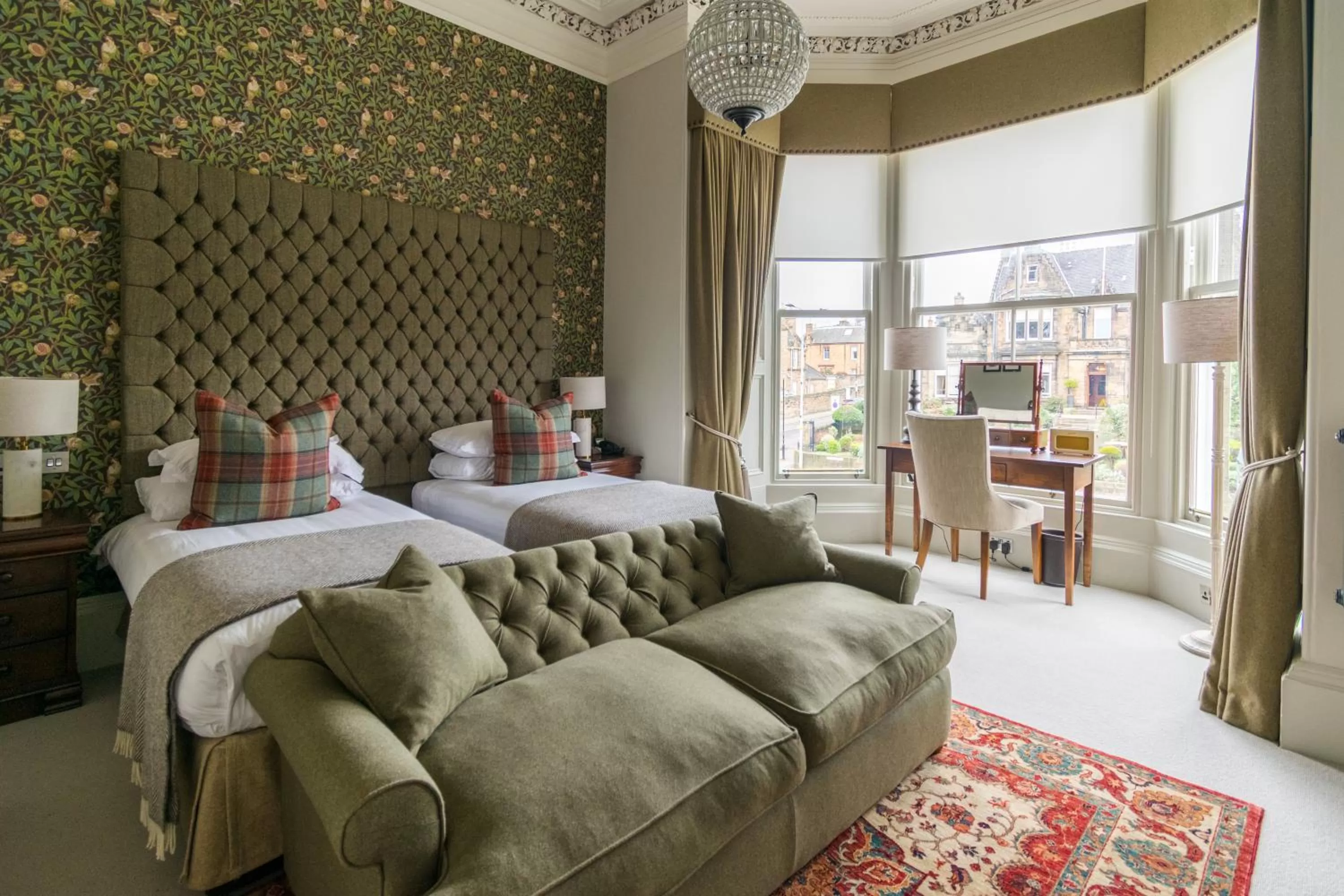 Photo of the whole room, Bed in The Roseate Edinburgh - Small Luxury Hotels of the World