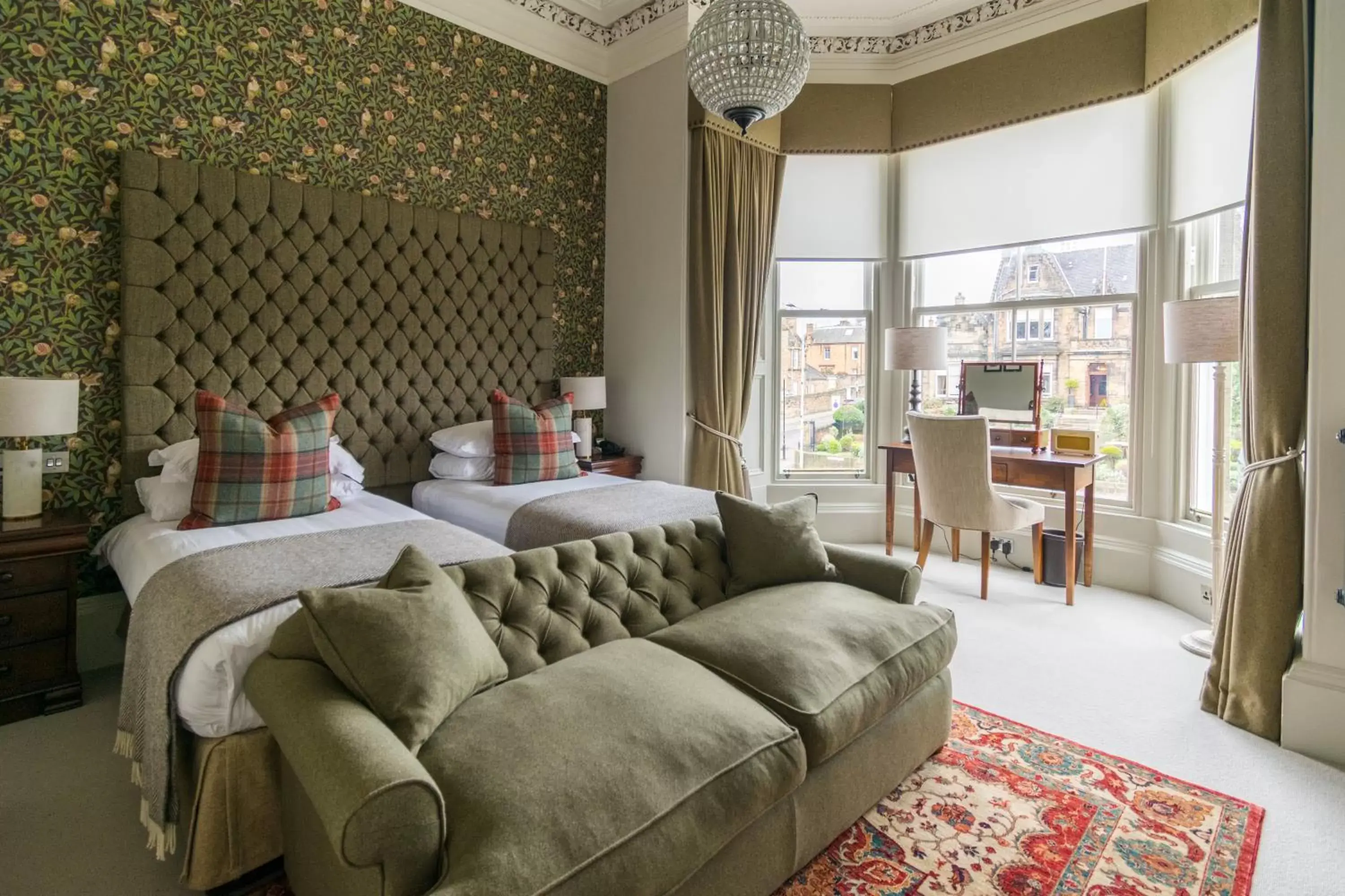 Photo of the whole room, Bed in The Roseate Edinburgh - Small Luxury Hotels of the World Photo of the whole room, Bed in The Roseate Edinburgh - Small Luxury Hotels of the World