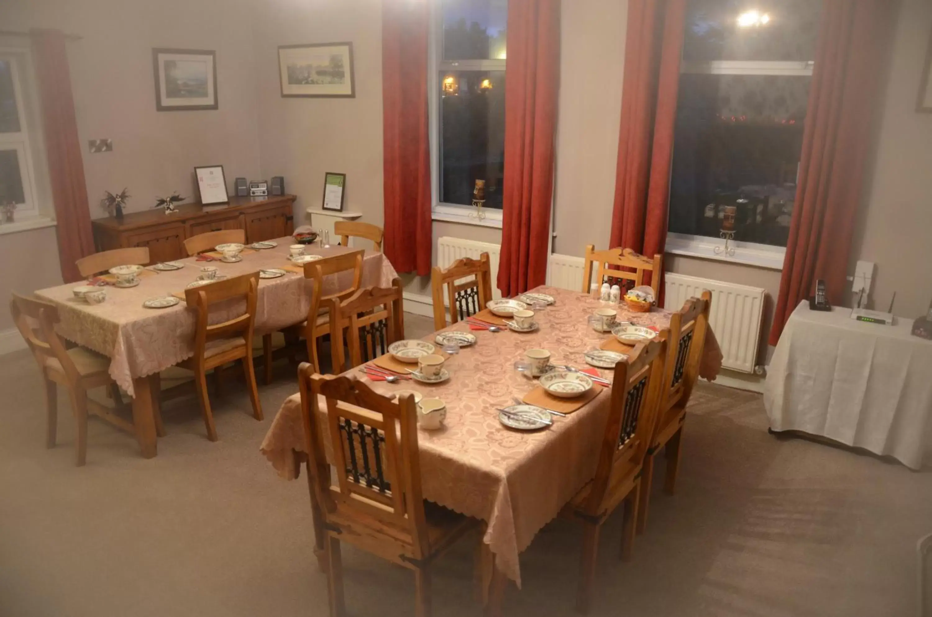 Restaurant/Places to Eat in Townend Farm Bed and Breakfast