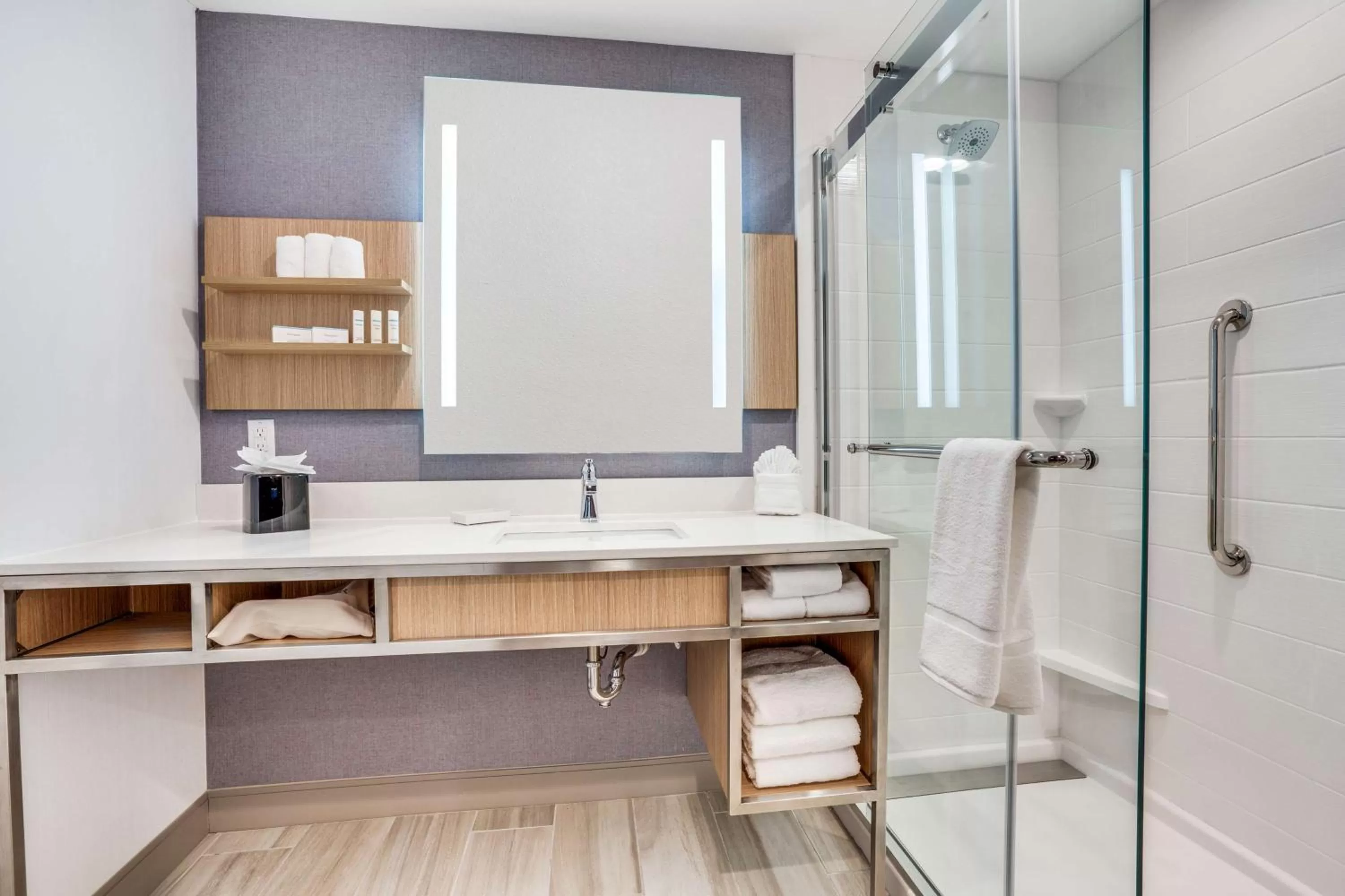 Bathroom in Hilton Garden Inn Dallas-Central Expy/North Park Area, Tx