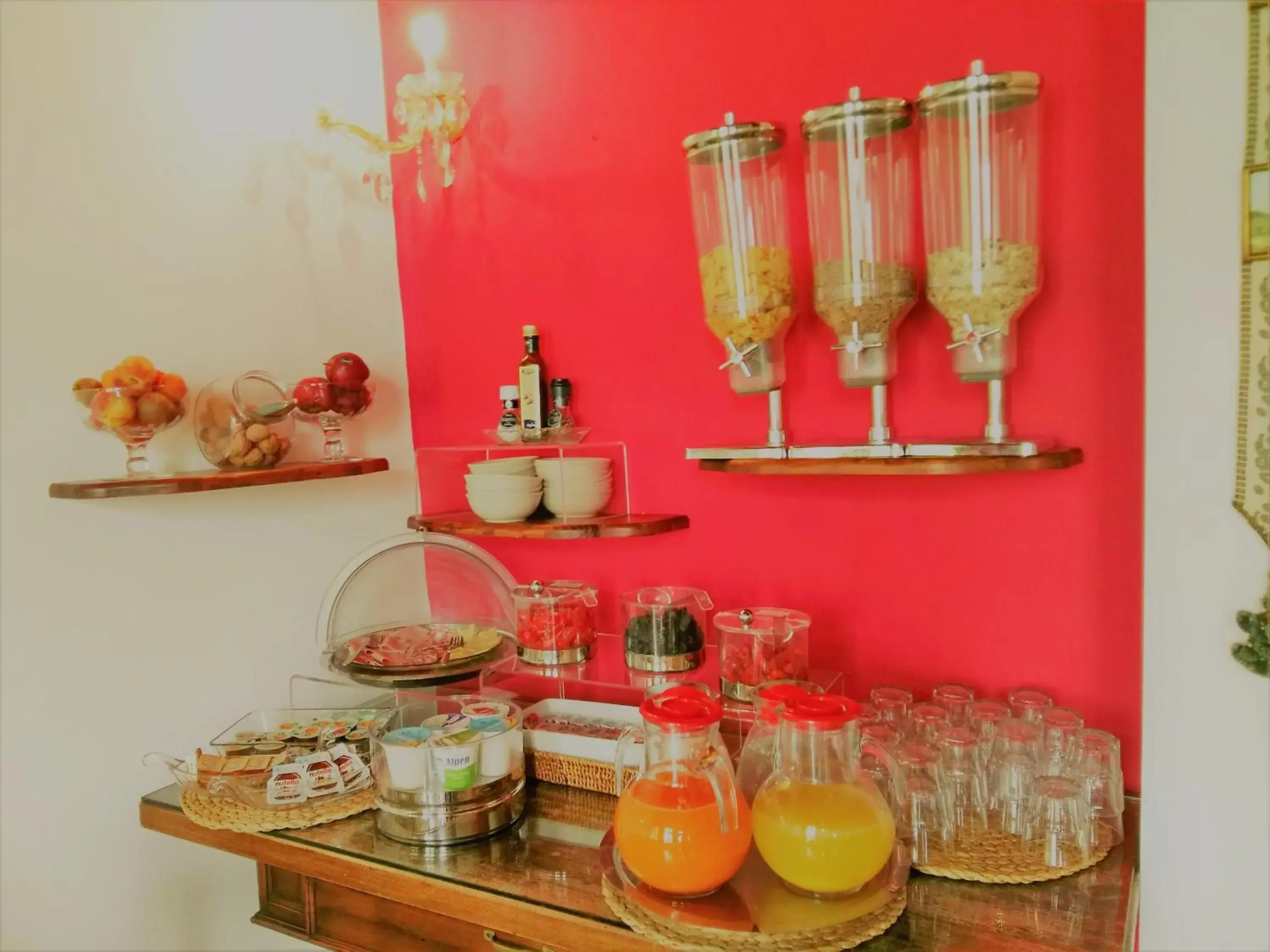 Continental breakfast in Relais Alcova del Doge Continental breakfast in Relais Alcova del Doge