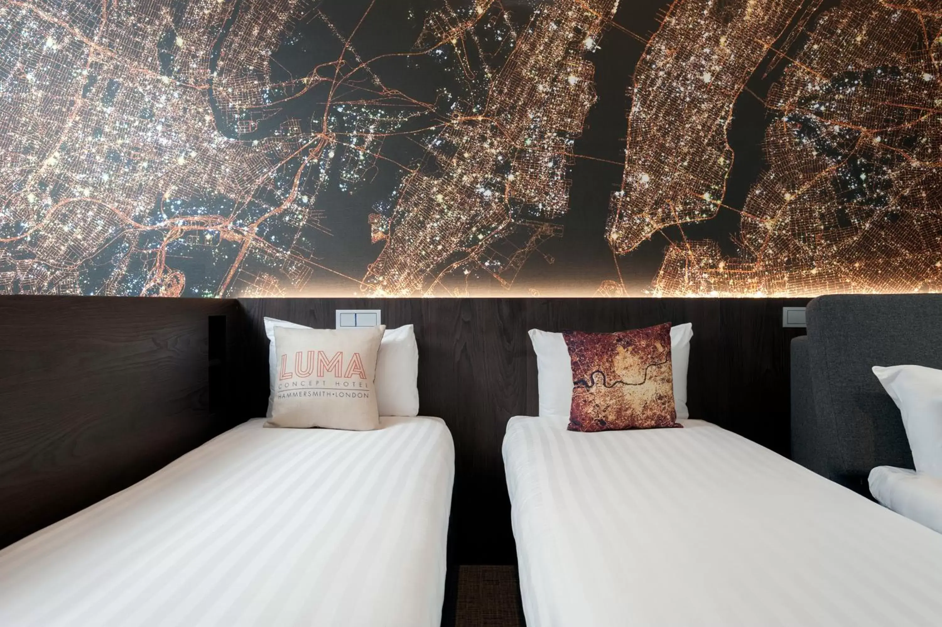 Bed in Heeton Concept Hotel – Luma Hammersmith