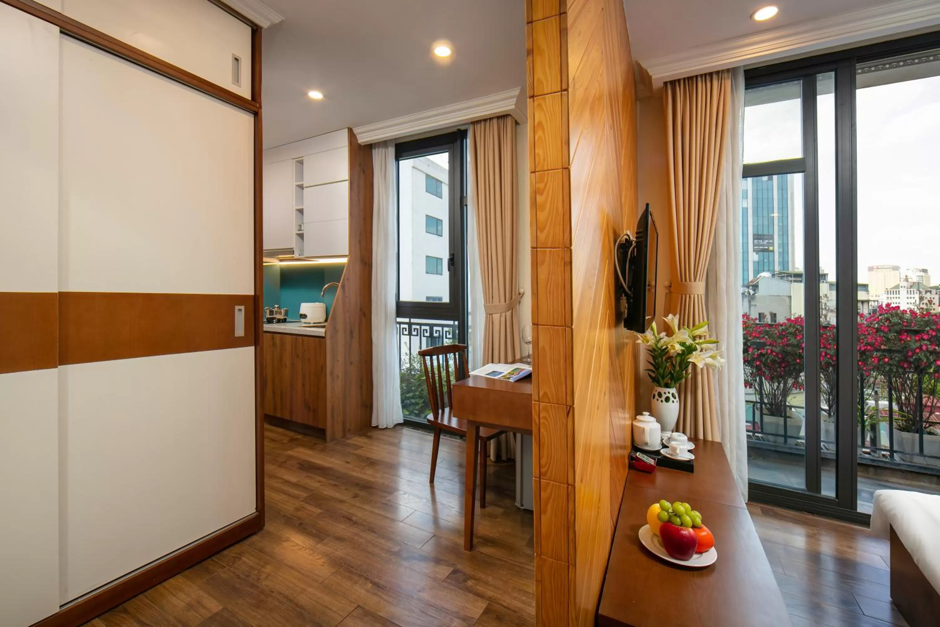 Kitchen or kitchenette in Au Coeur d'Hanoi Apartment