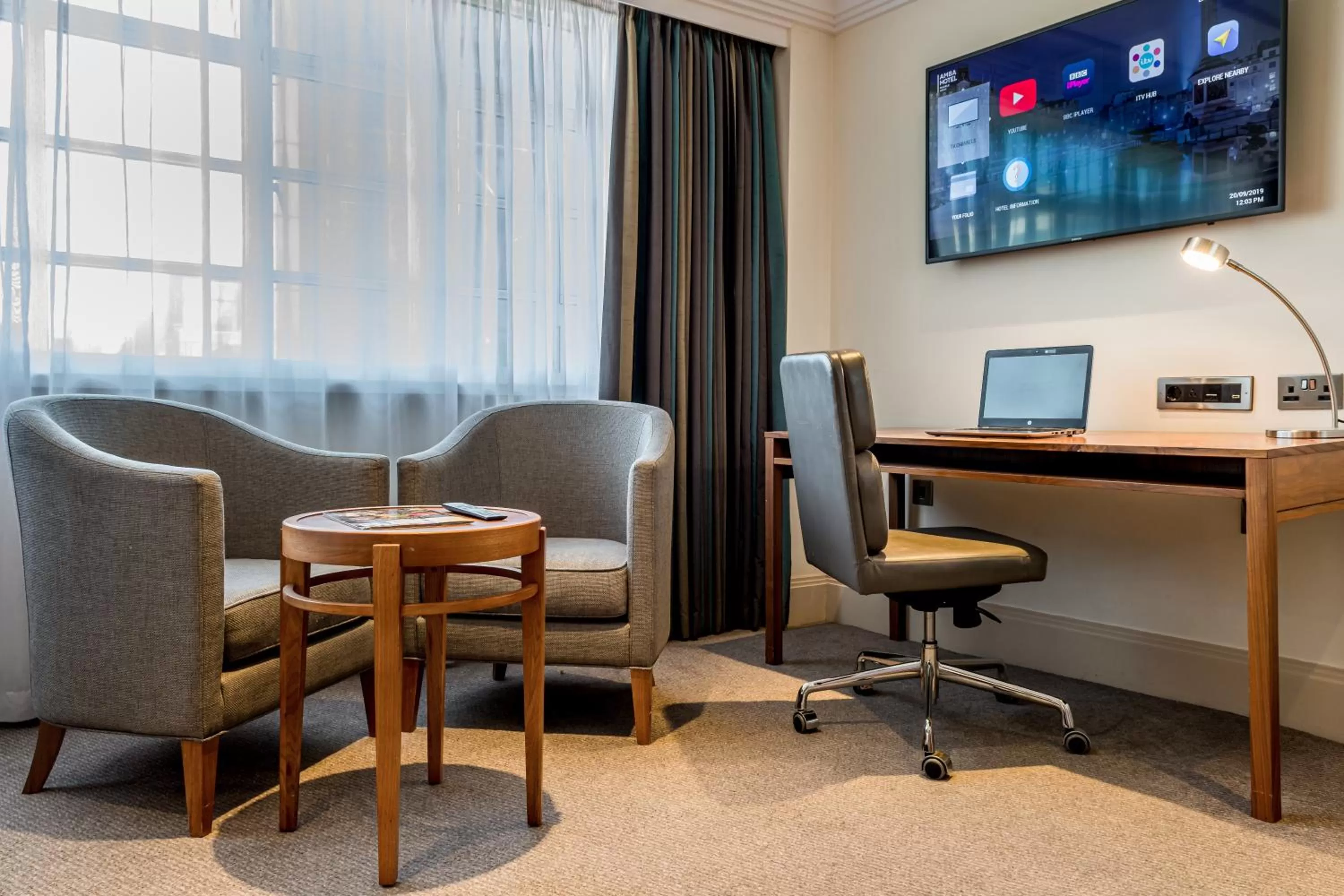 TV and multimedia in The Marble Arch Hotel, by Thistle