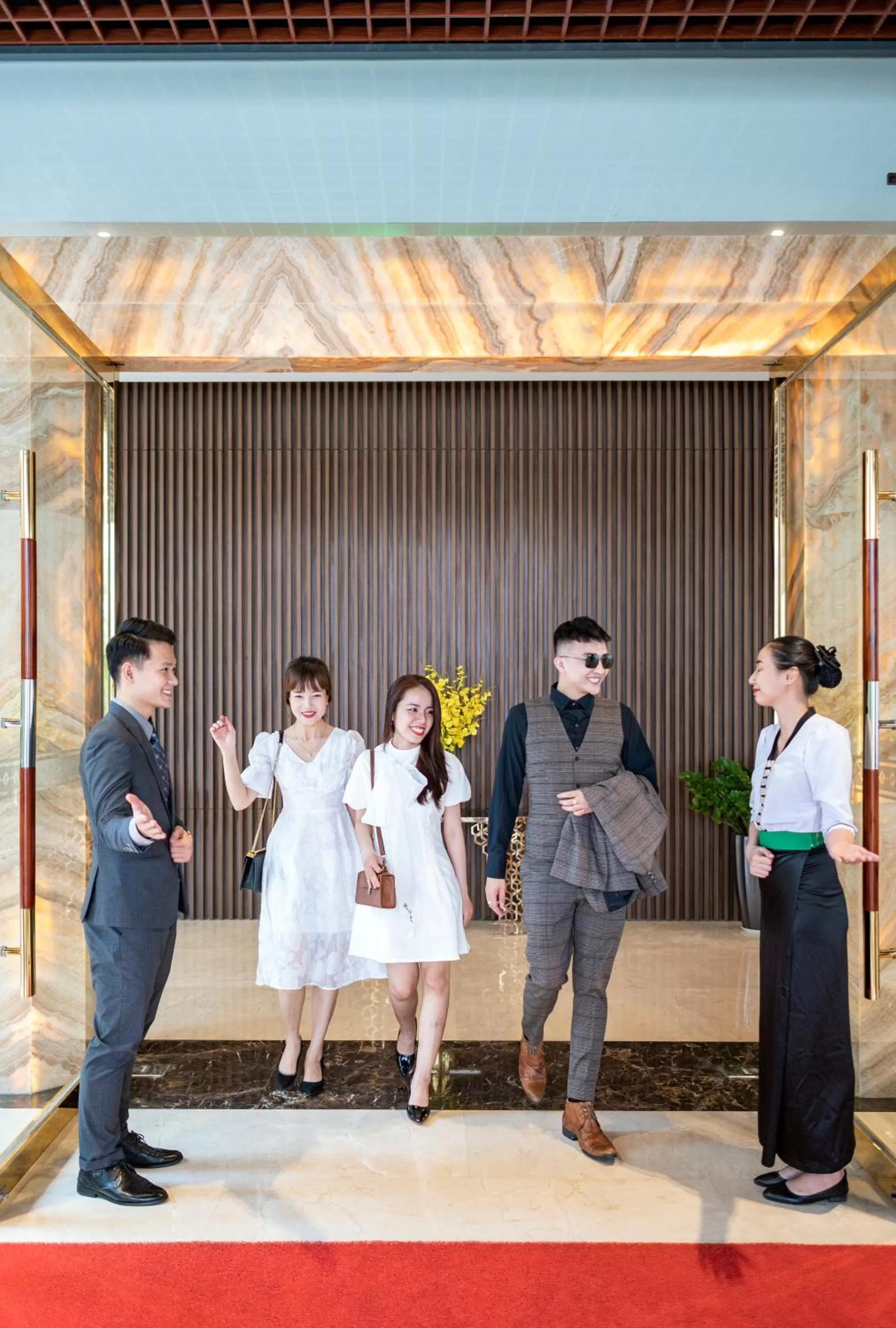 Staff in Muong Thanh Luxury Saigon Hotel