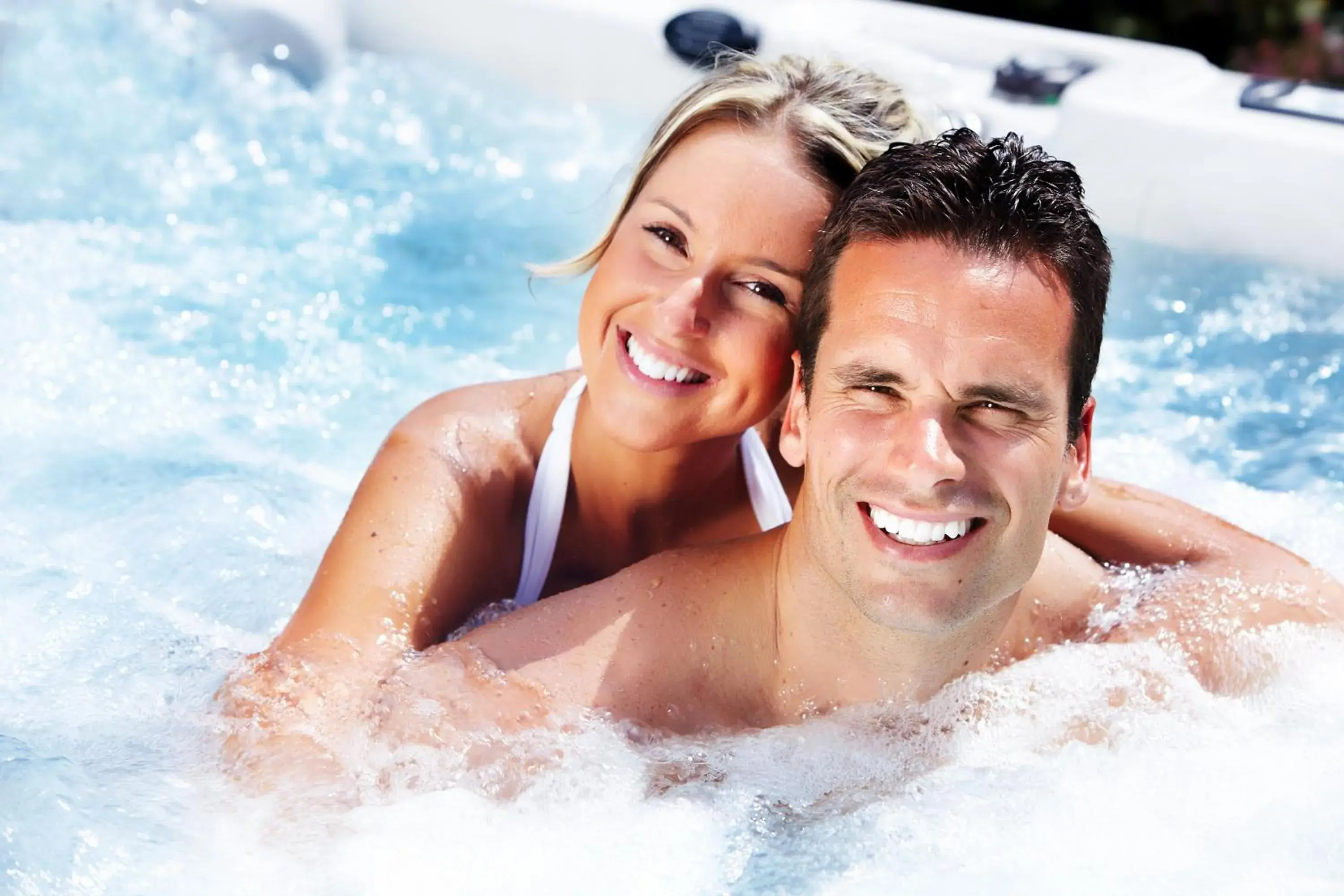 Hot Tub, Guests in Aberdunant Hall Country Hotel