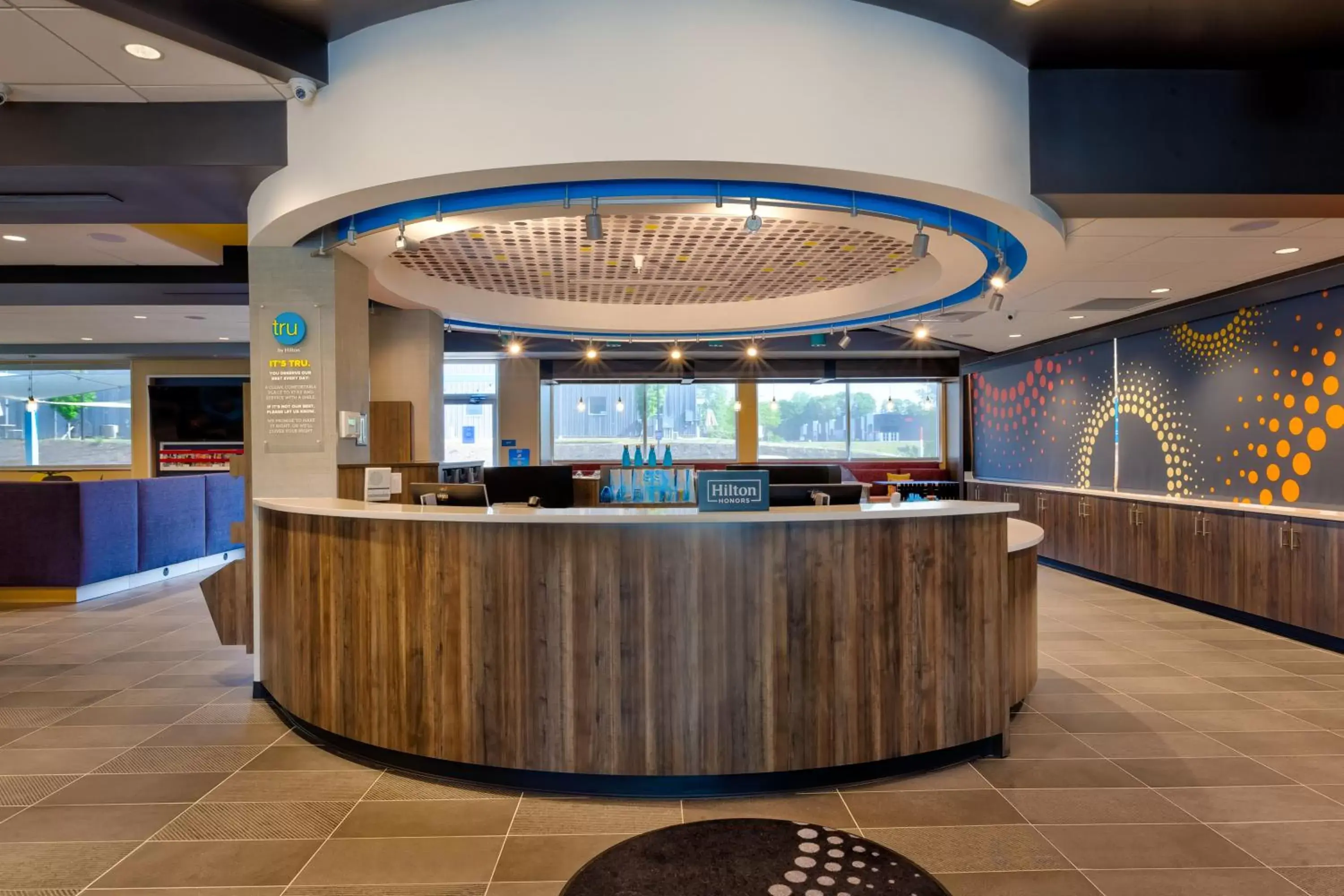 Lobby or reception in Tru By Hilton Comstock Park Grand Rapids, MI Lobby or reception in Tru By Hilton Comstock Park Grand Rapids, MI
