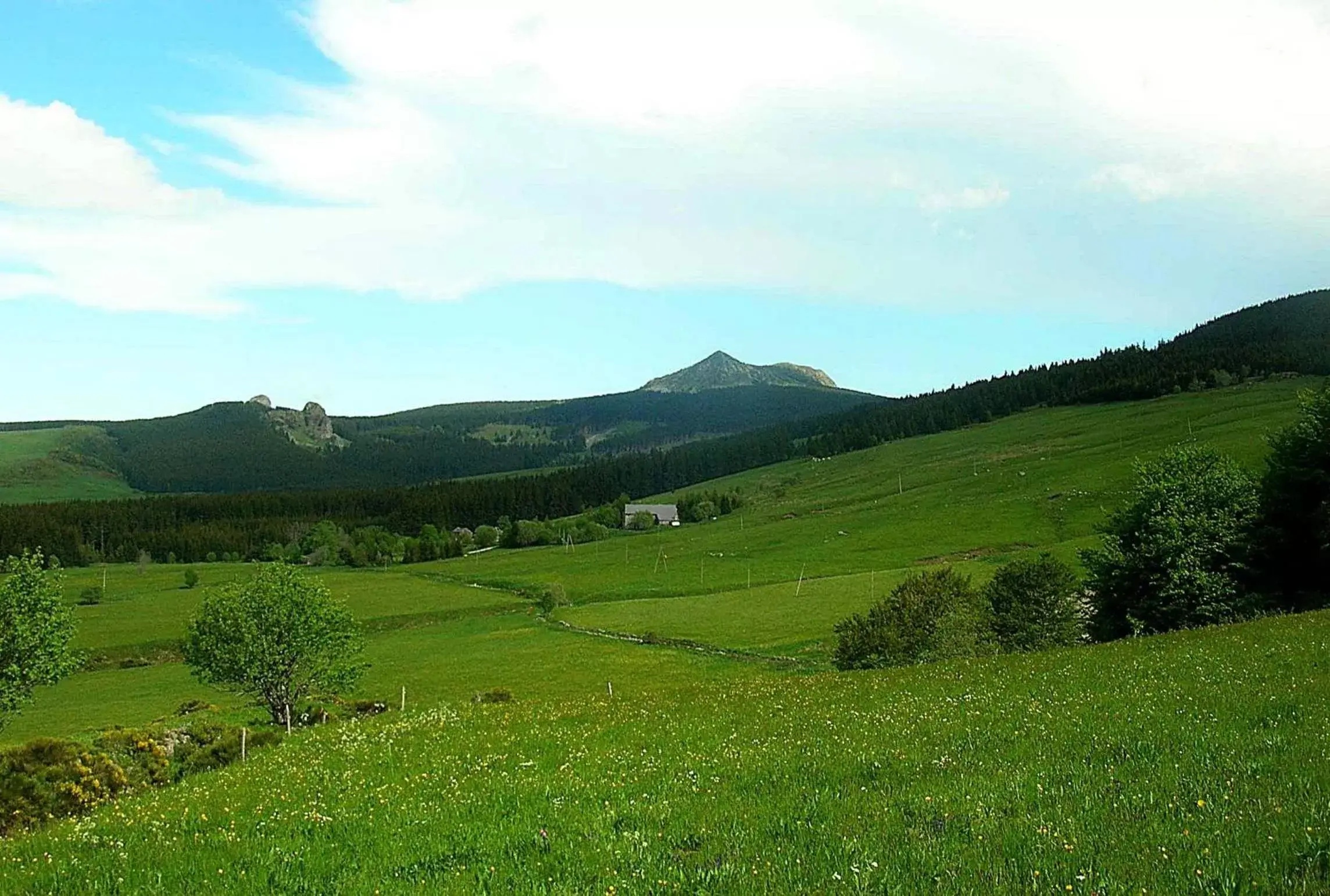 Natural landscape in Bastides Du Mezenc