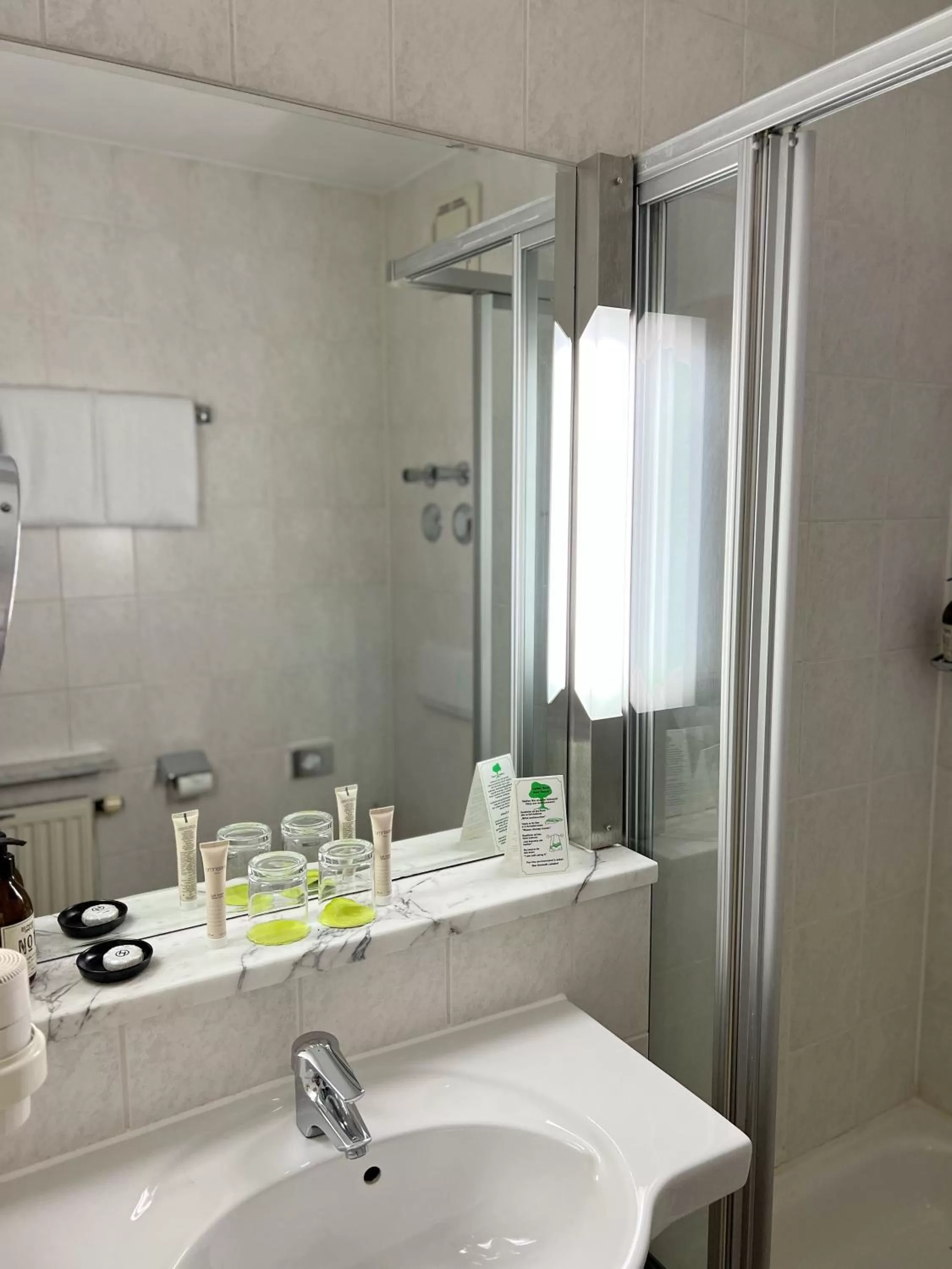 Shower in Hotel Prinz