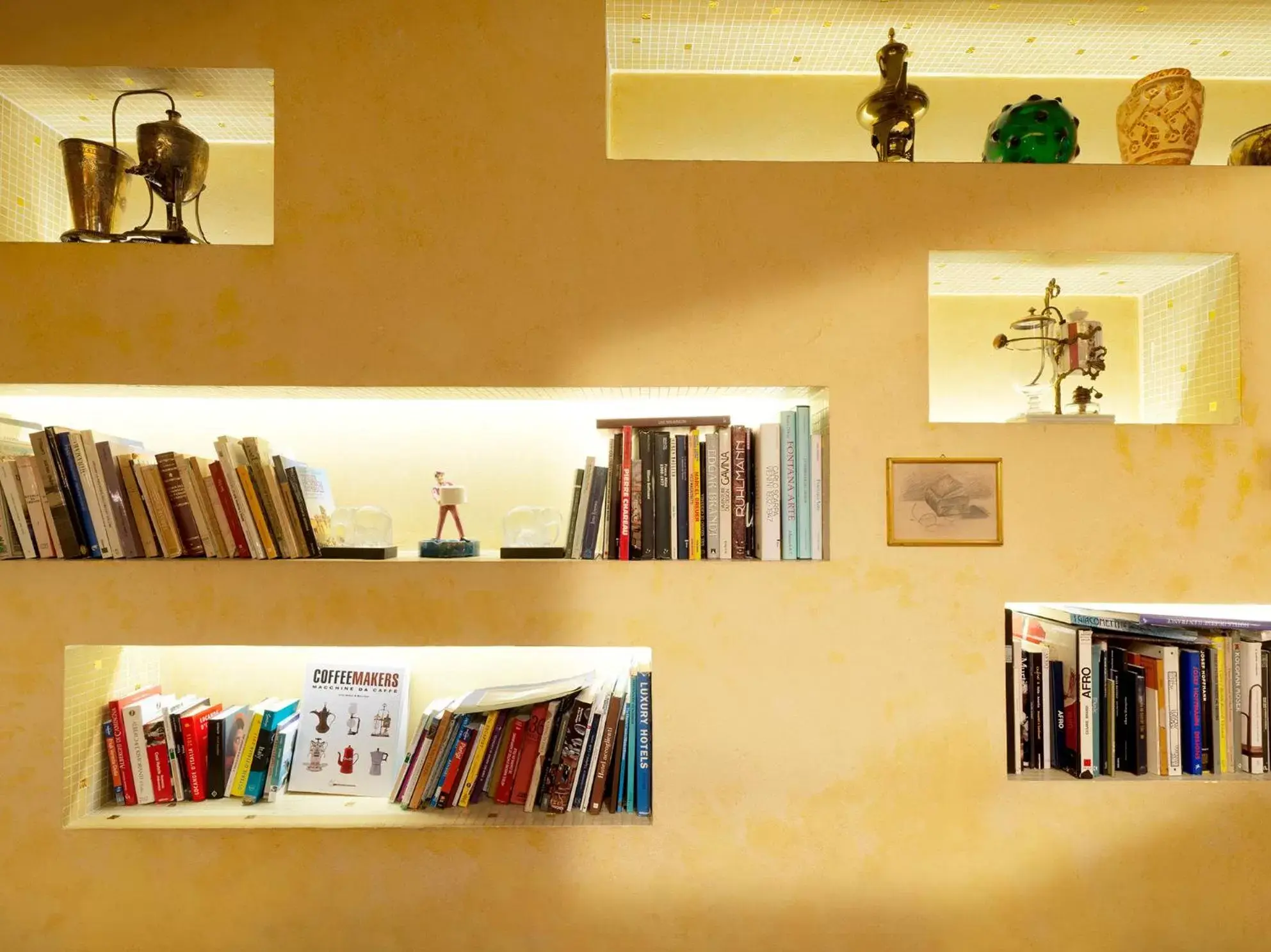 Library in Boutique Hotel Albero Nascosto