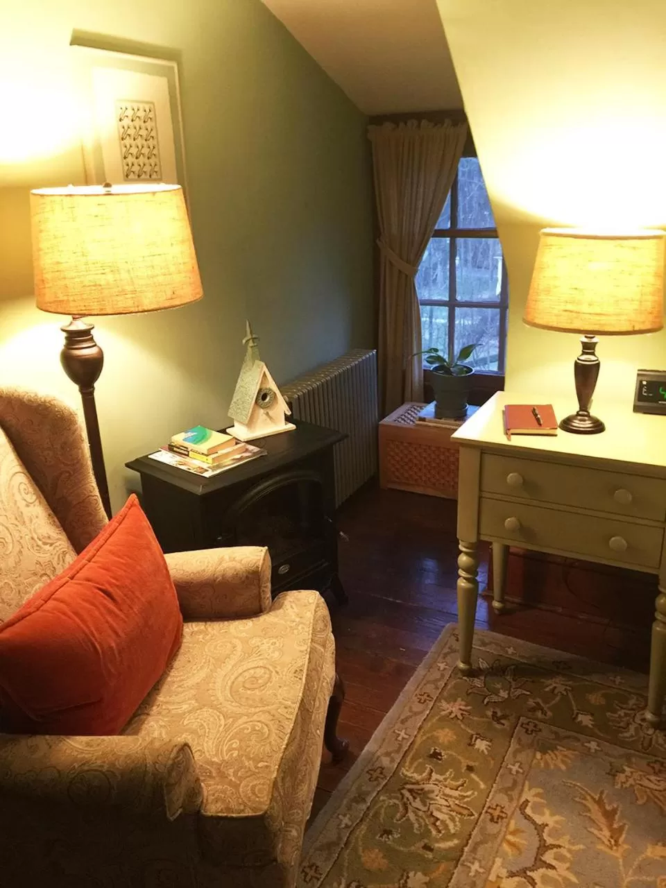 Decorative detail, Seating Area in The Lancaster Bed and Breakfast