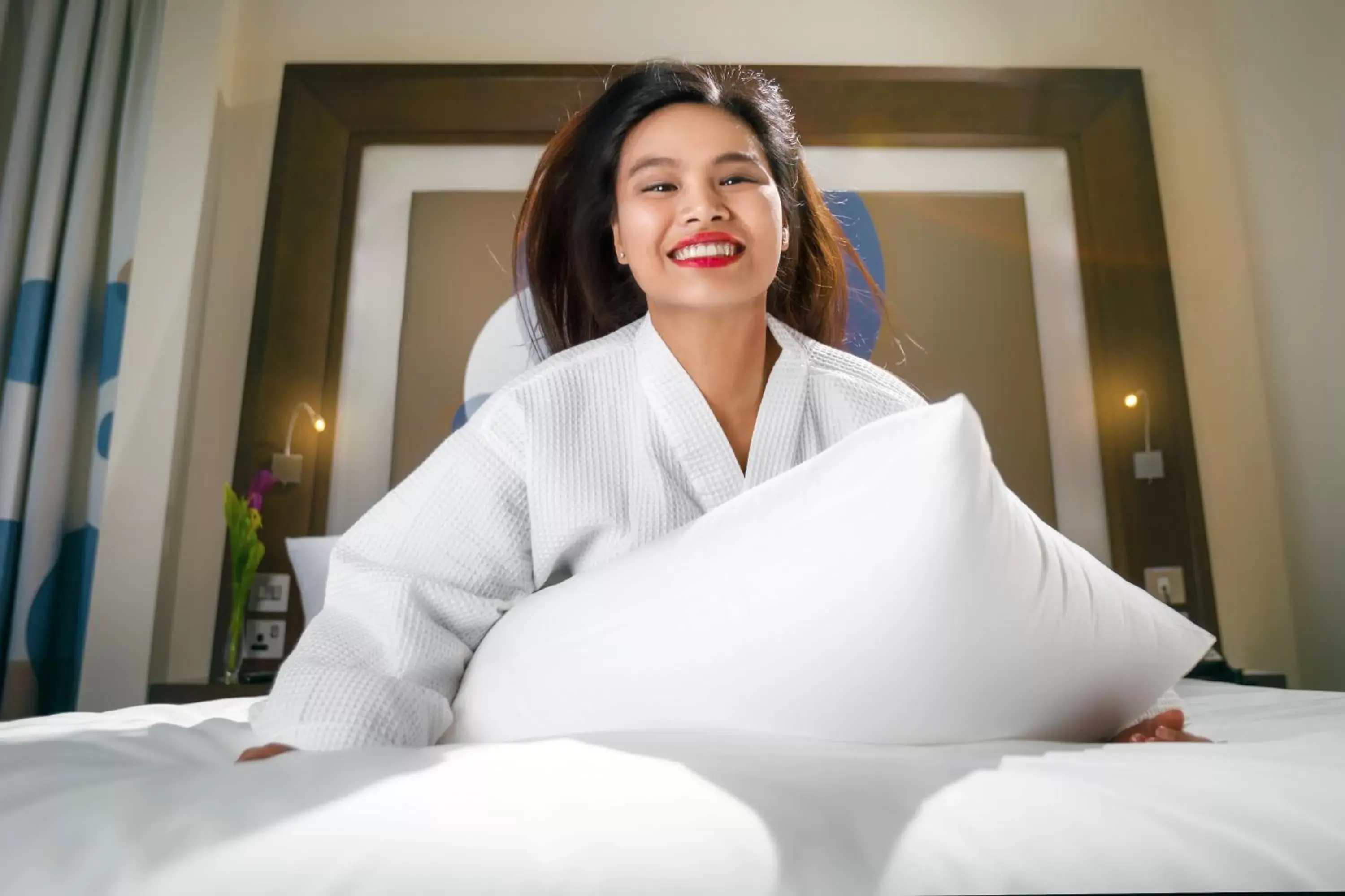 Bed in Novotel Abu Dhabi Gate Bed in Novotel Abu Dhabi Gate