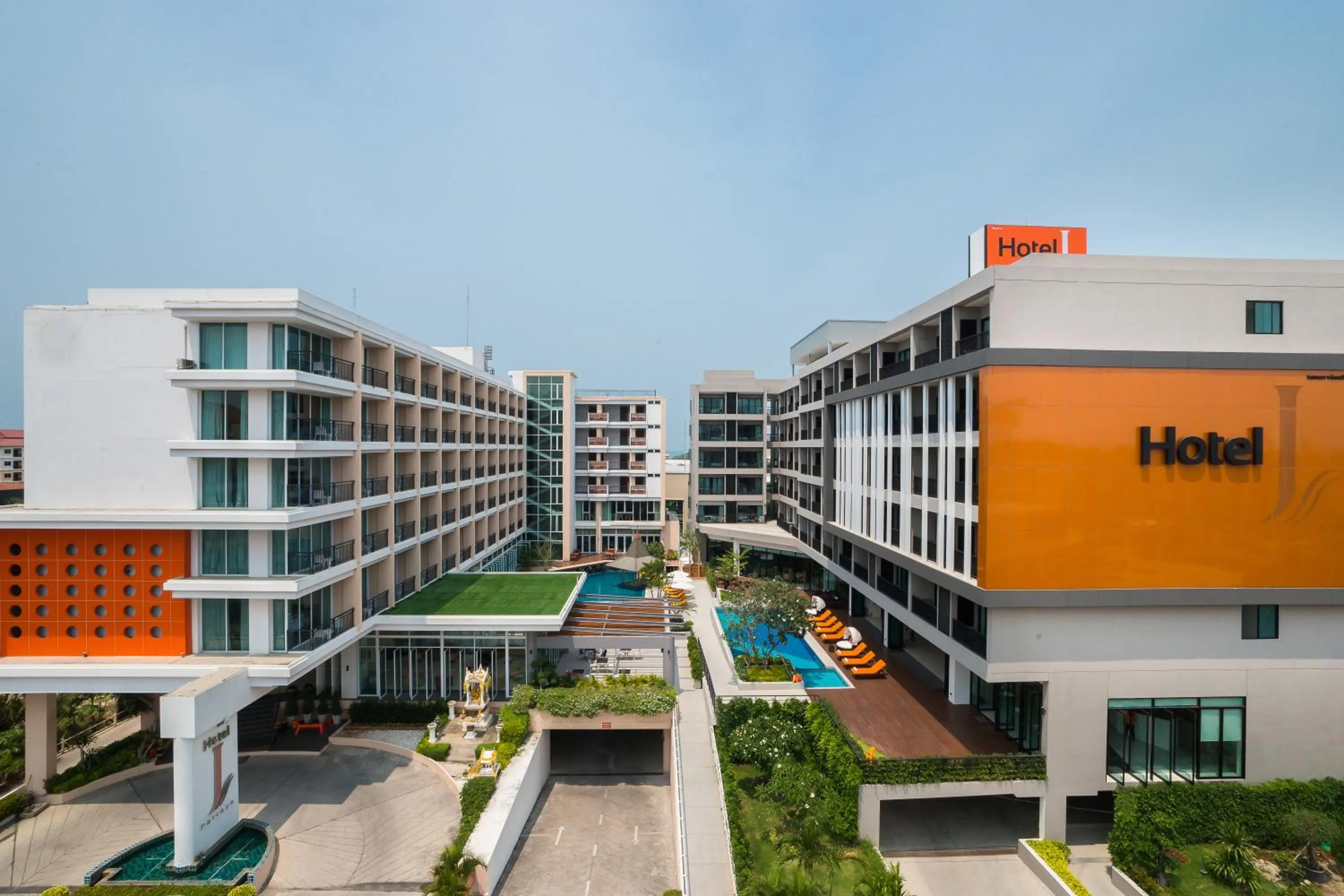 Property building in J Inspired Hotel Pattaya
