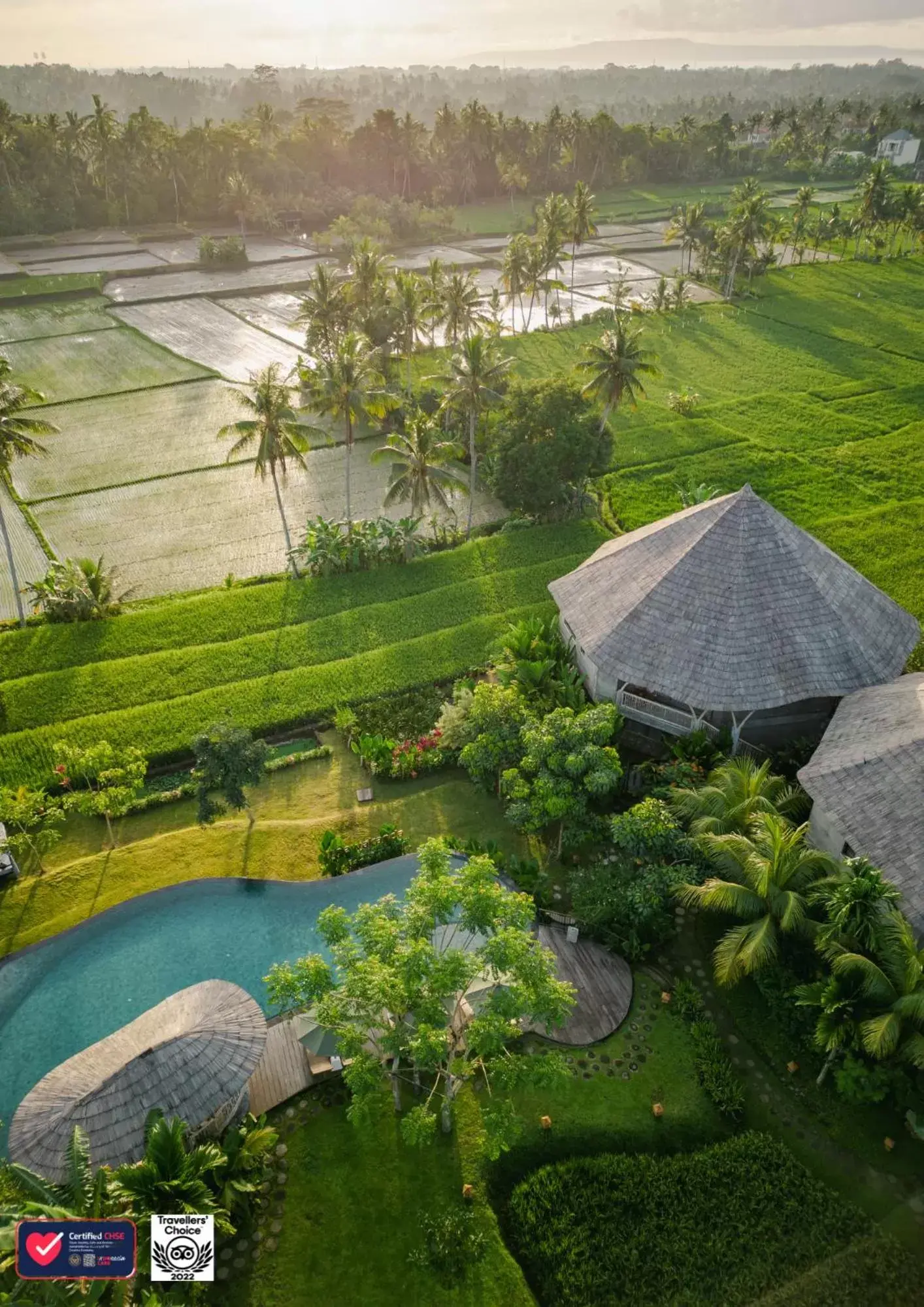 Bird's eye view in thewakanda Resort A Pramana Experience Bird's eye view in thewakanda Resort A Pramana Experience