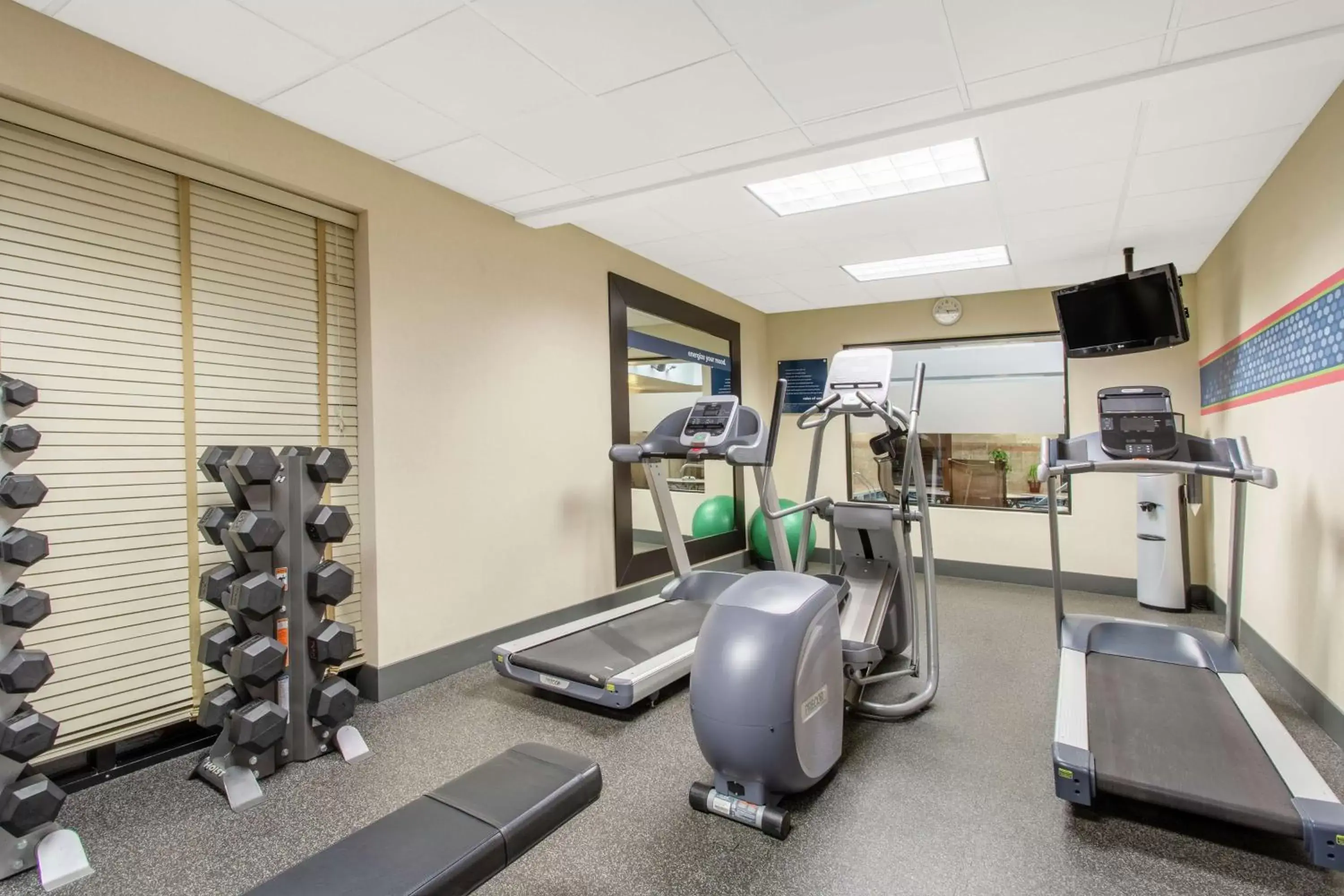 Fitness centre/facilities, Fitness Center/Facilities in Hampton Inn & Suites Albany-Airport