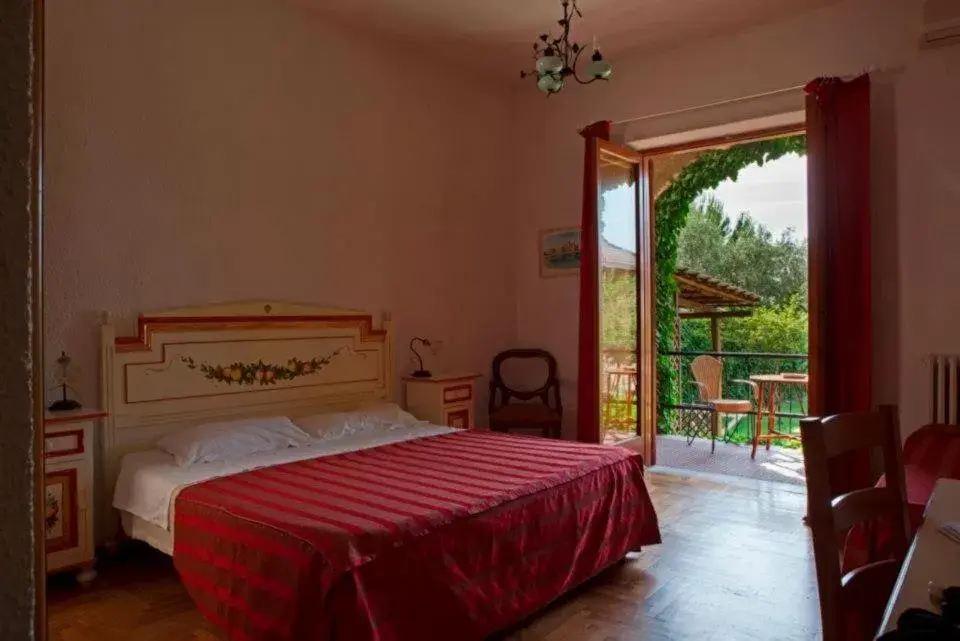 Bed in Villa Giada