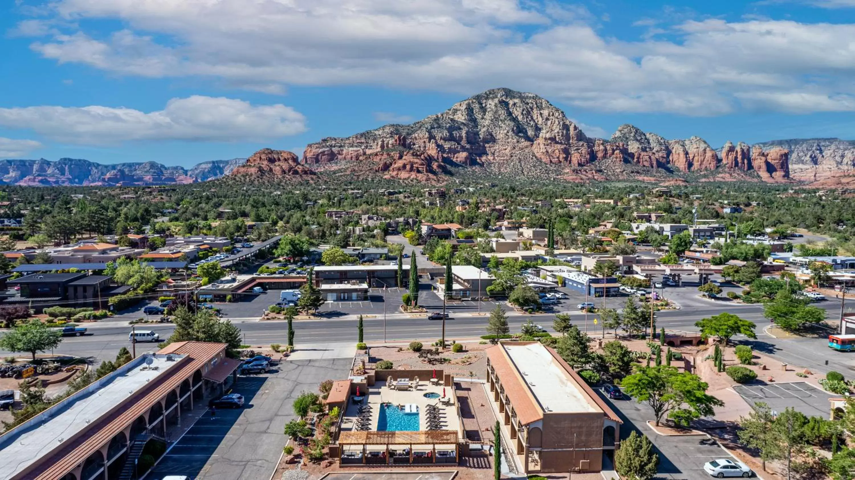 Mountain view, Bird's-eye View in GreenTree Inn Sedona