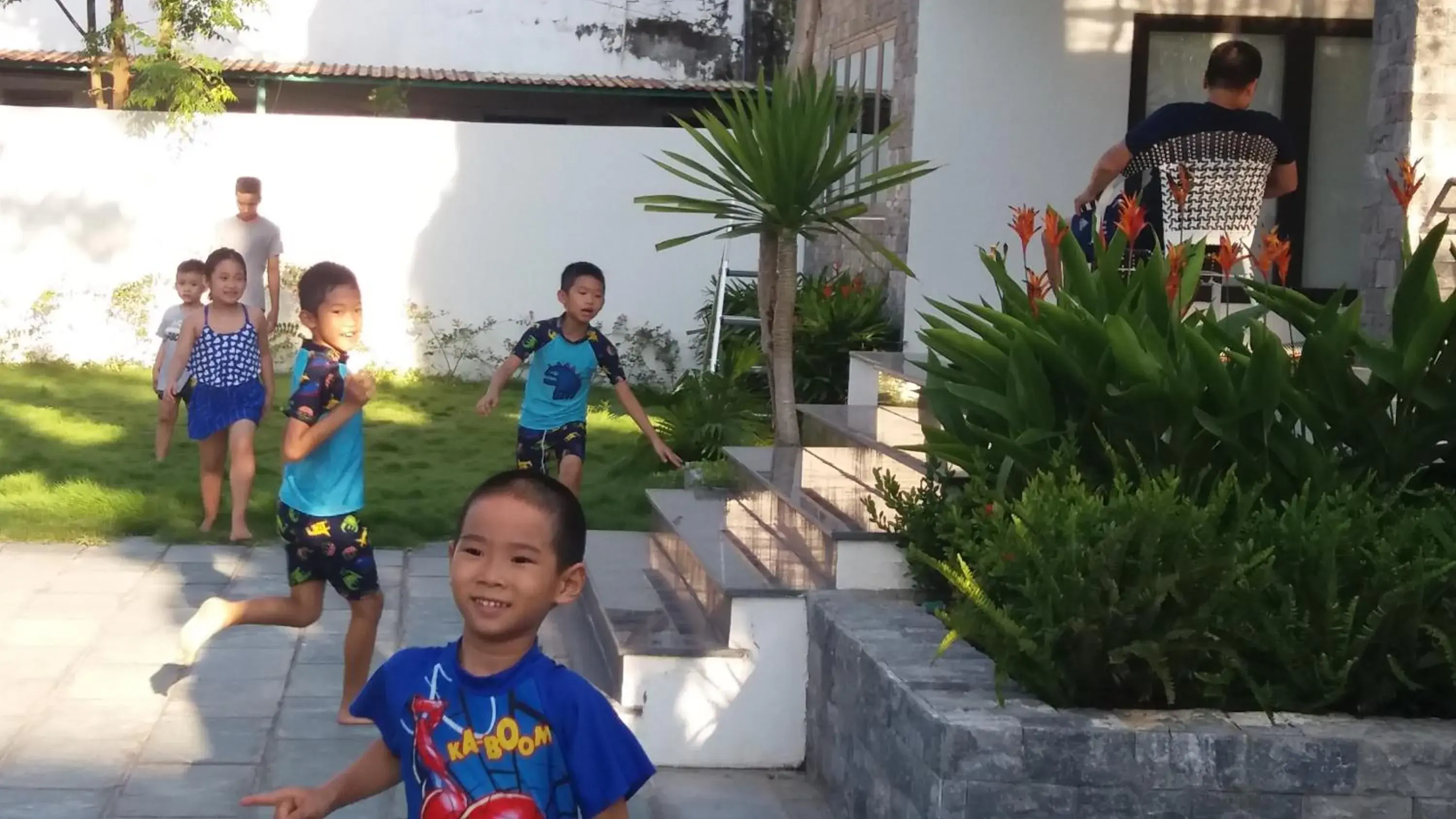 Day, Children in Bespoke Villa Hoian