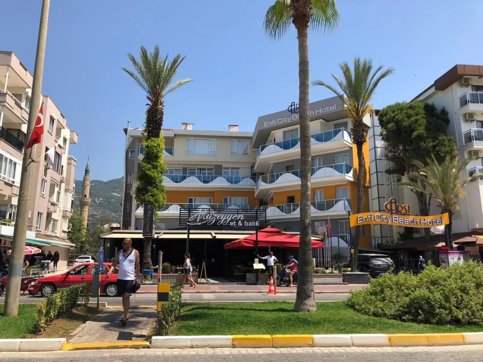 Property building in Arsi Enfi City Beach Hotel