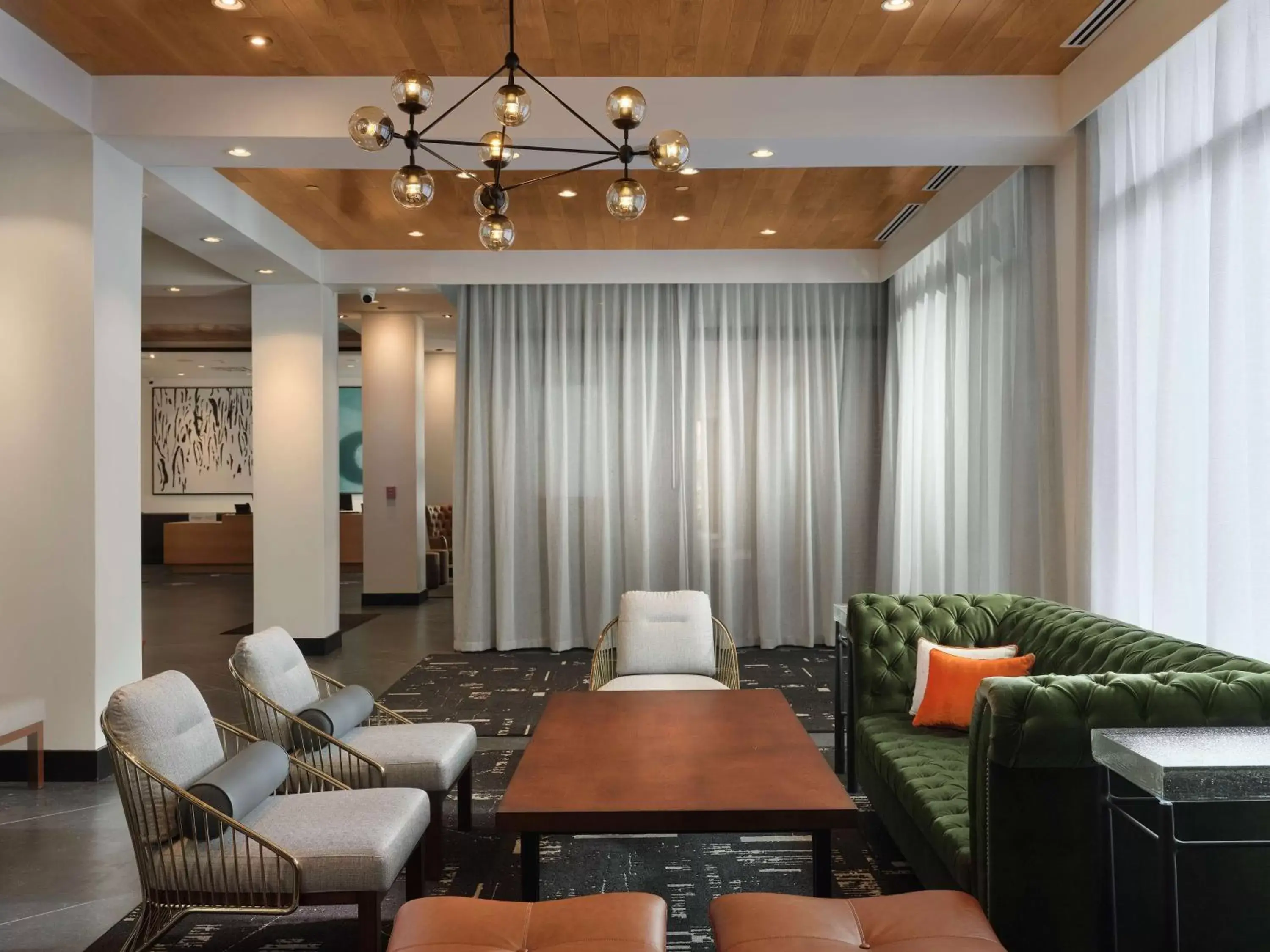 Lobby or reception in The Landing at Hampton Marina, Tapestry Collection by Hilton Lobby or reception in The Landing at Hampton Marina, Tapestry Collection by Hilton