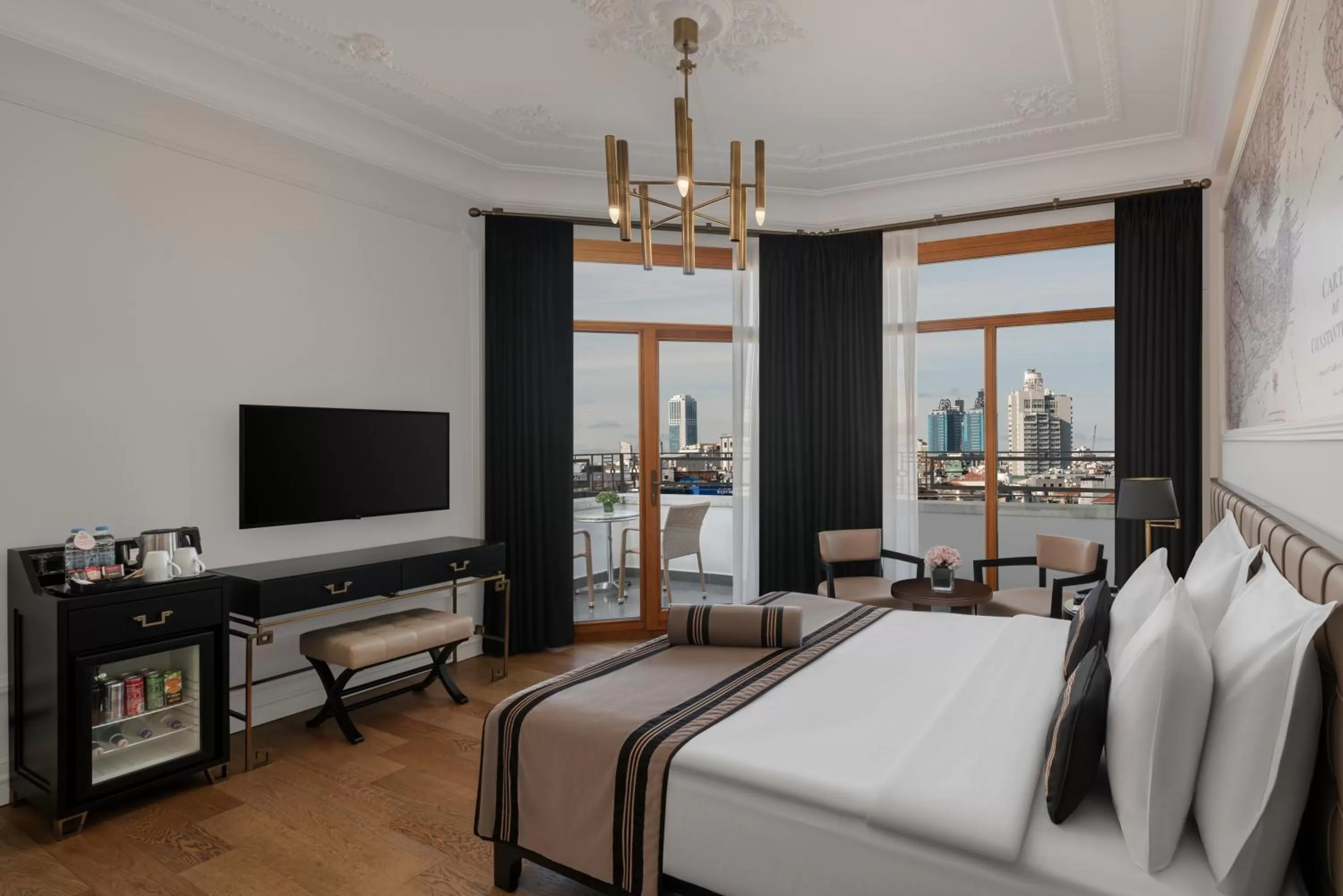 Bed in AKKA Lush Hotel Taksim