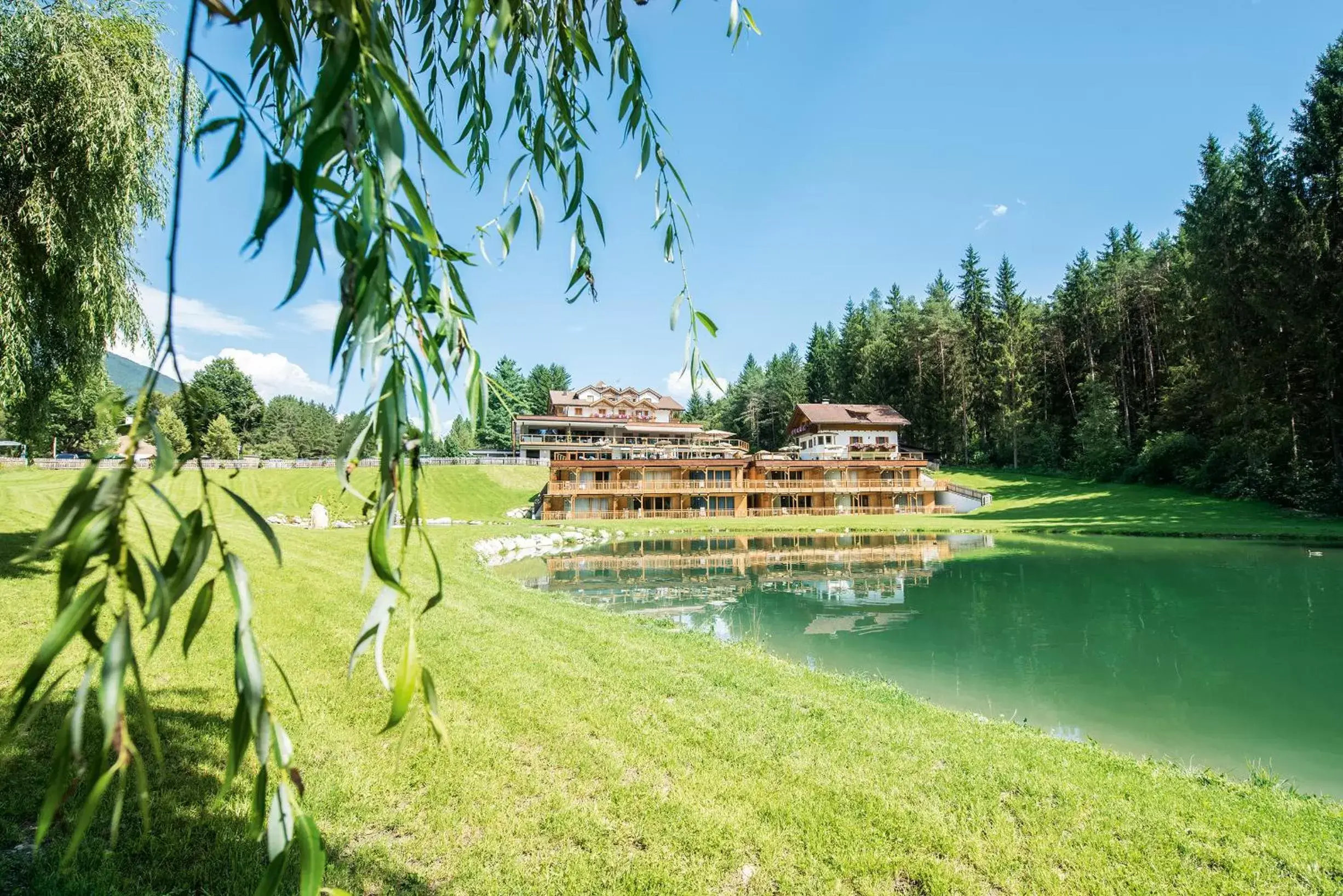 Property building in Hotel Weiher Green Lake