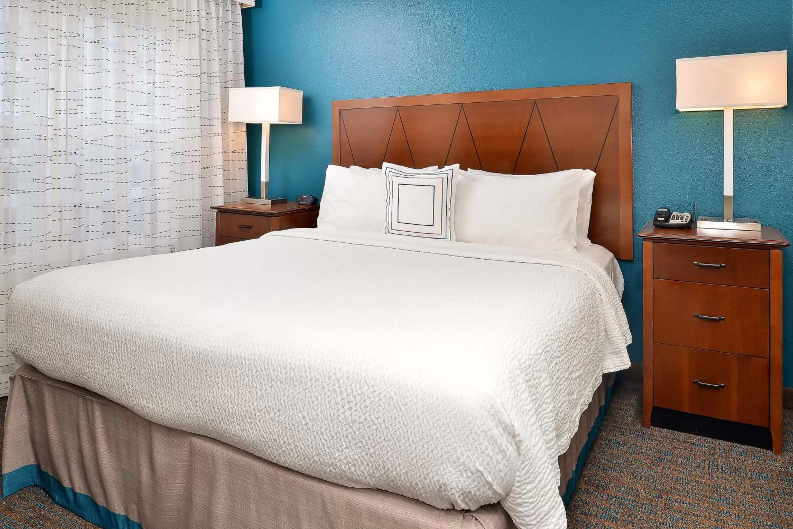 Bedroom, Bed in Residence Inn by Marriott Denver Airport at Gateway Park