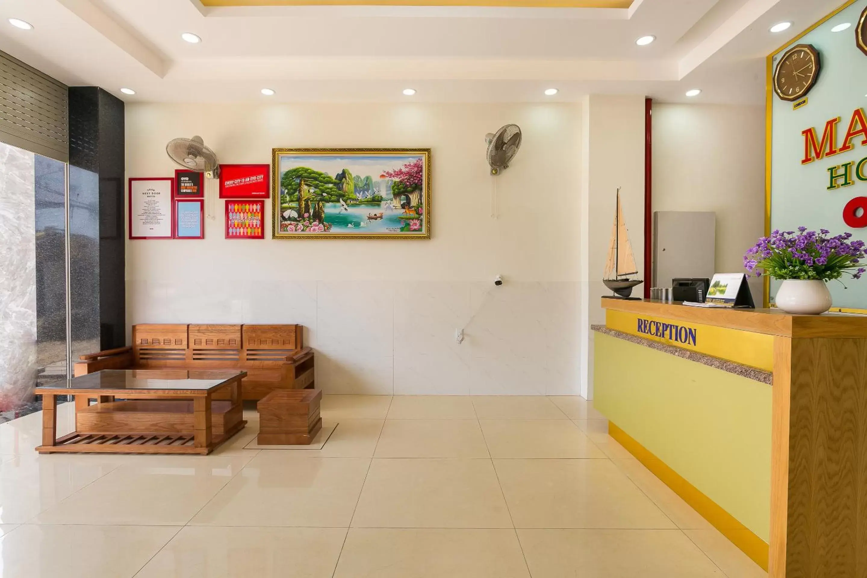 Lobby or reception in Marine Hotel & Apartment Lobby or reception in Marine Hotel & Apartment