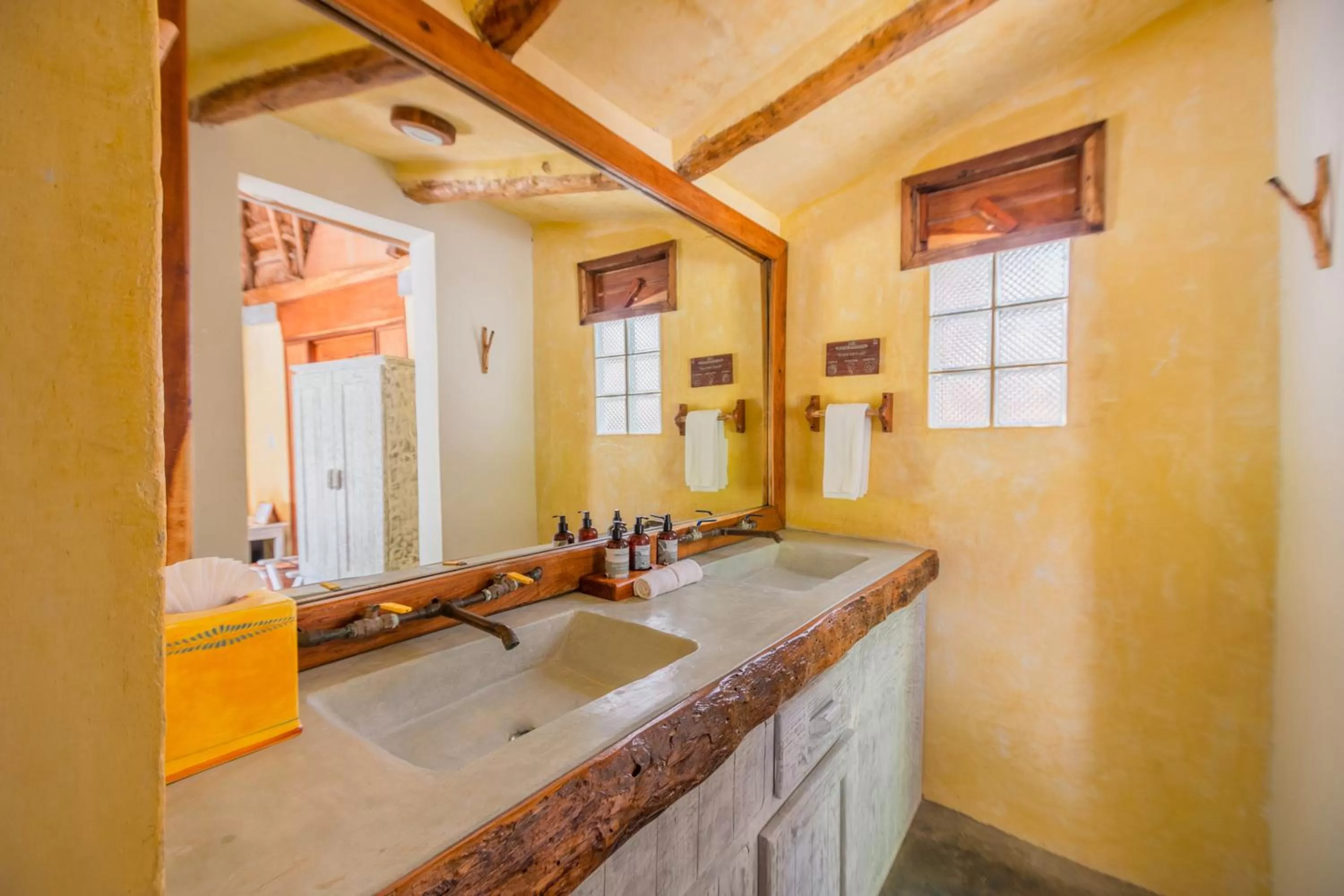 Bathroom in Villa Pescadores Tulum-Beachfront hotel by Ahau Collection