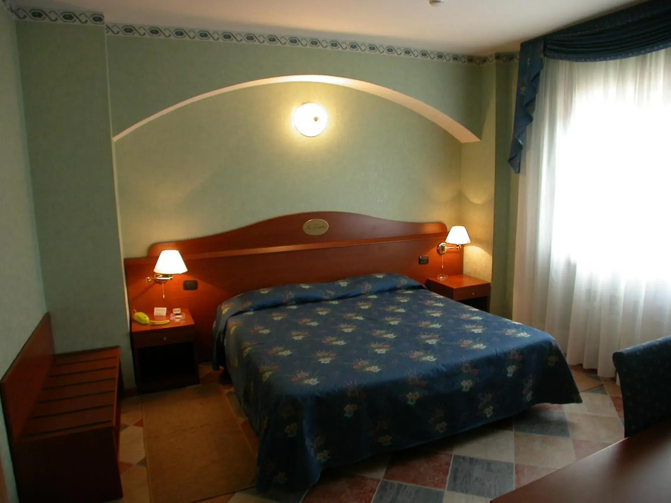 Bedroom, Bed in Hotel La Pergola