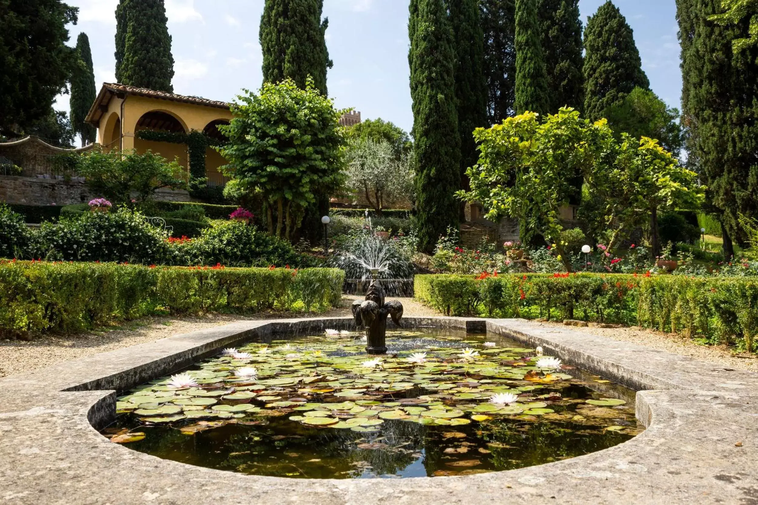 Garden in Art Hotel Villa Agape