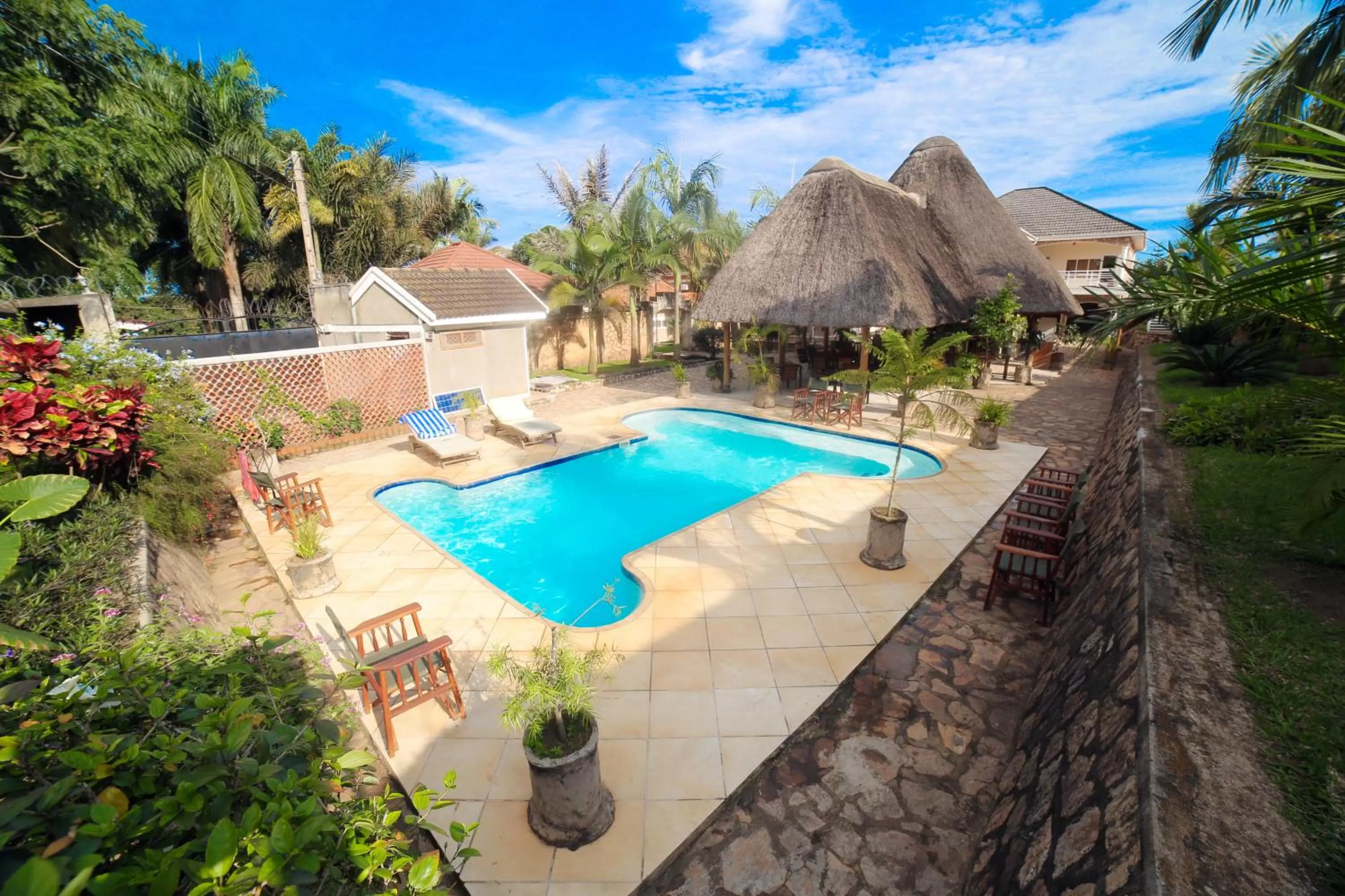 Day, Pool View in Entebbe Palm Hotel