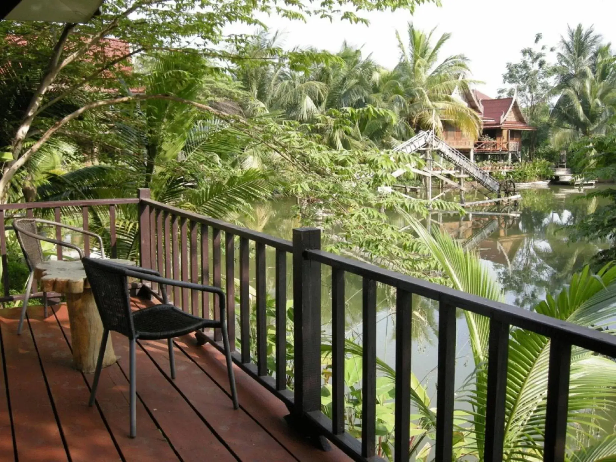 Balcony/Terrace in Baan Thai House