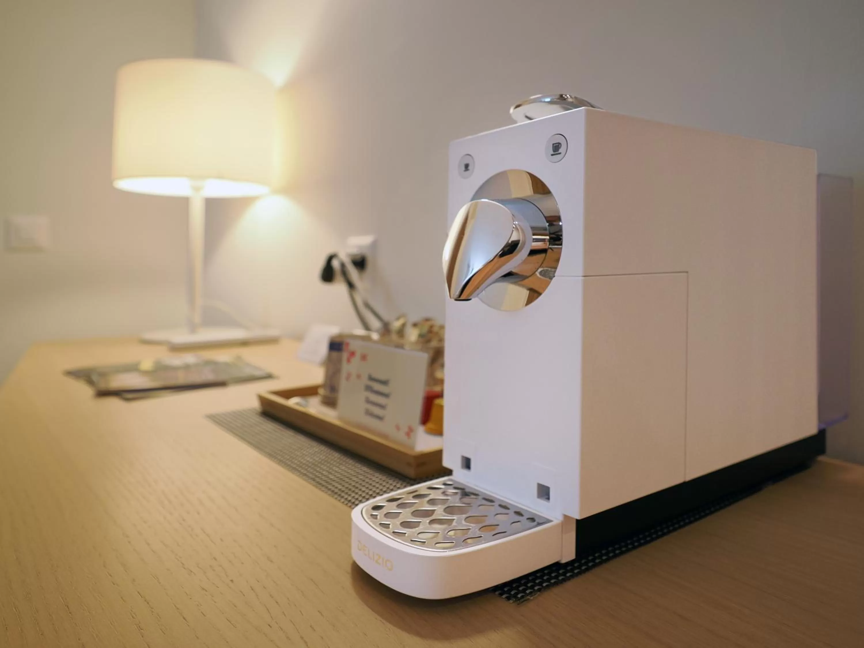 Coffee/tea facilities in Charme Hotel Ristorante Tre Terre