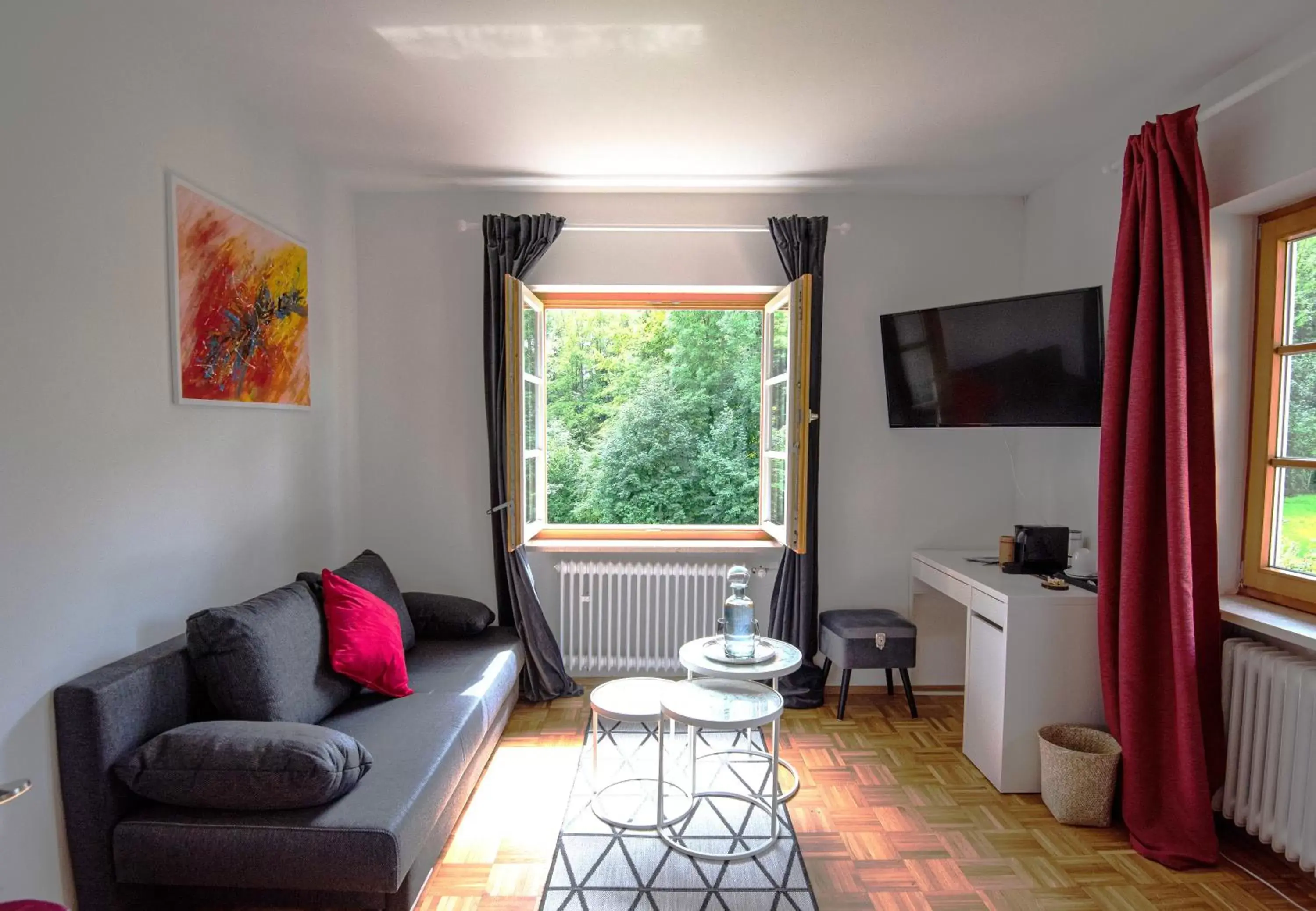 Double Room with Garden View in Landgasthof Hittenkirchen Double Room with Garden View in Landgasthof Hittenkirchen