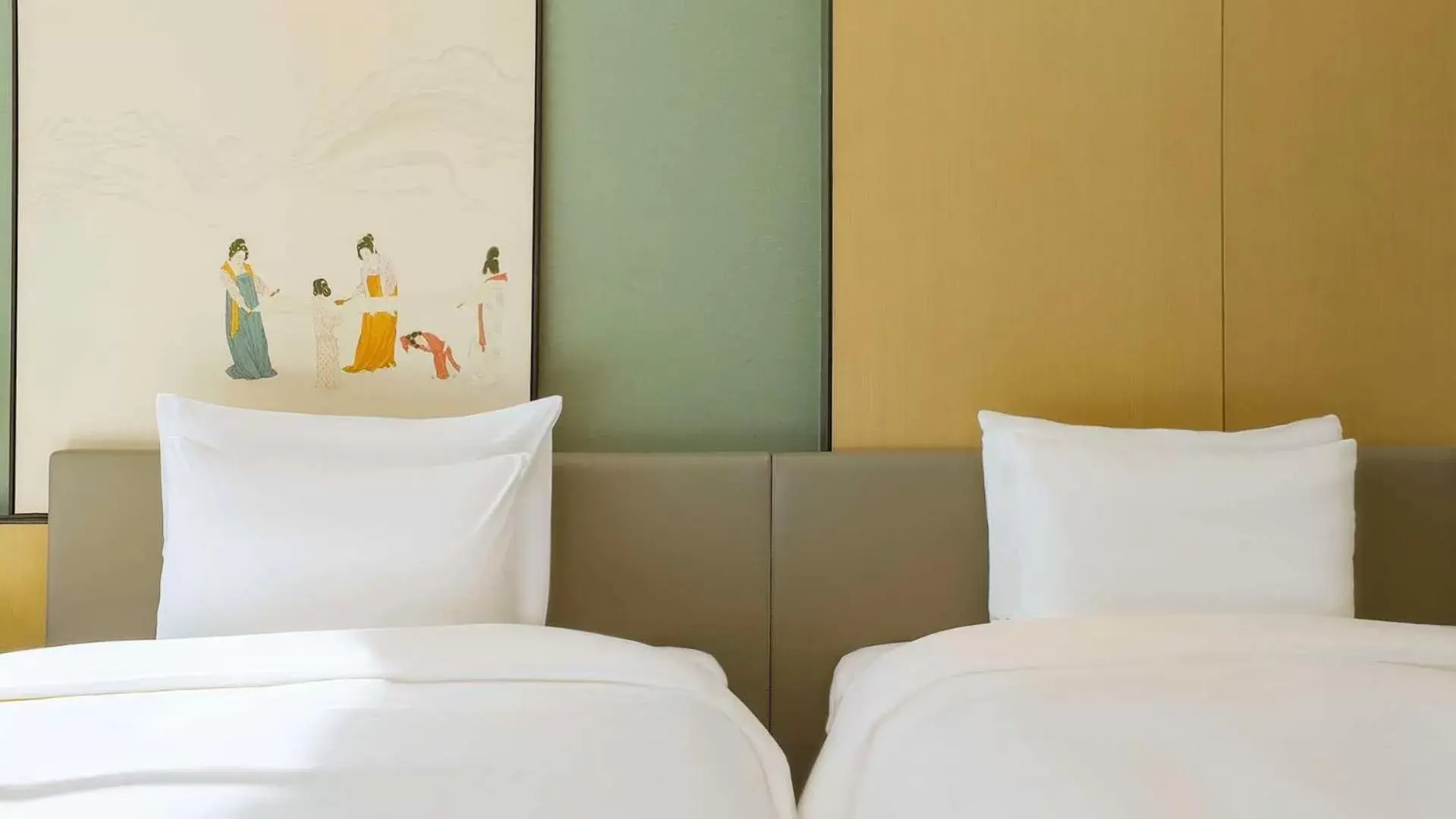 Bathroom, Bed in Kempinski Hotel Hangzhou