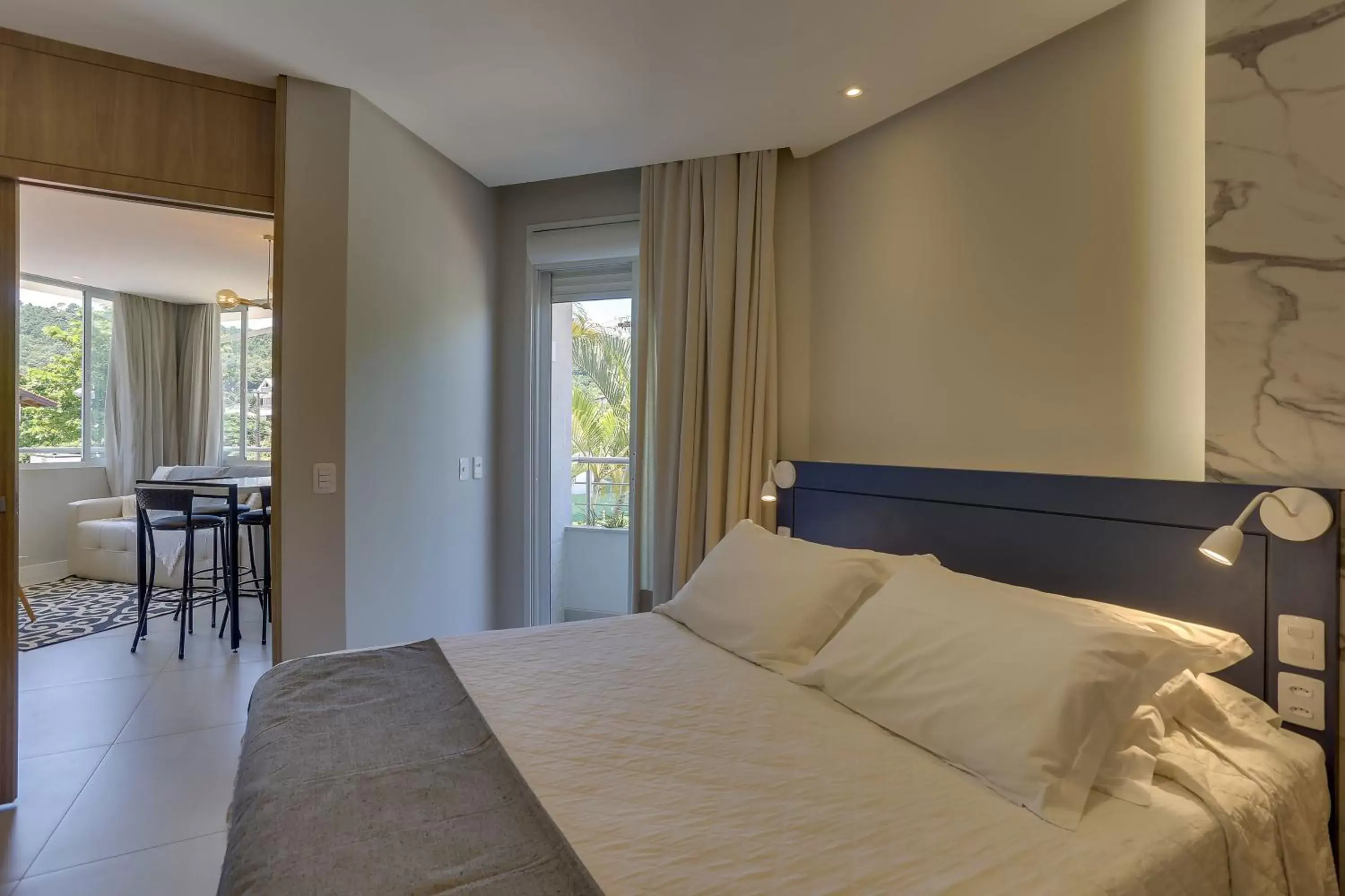 Bedroom, Bed in Hotel Sete Ilhas