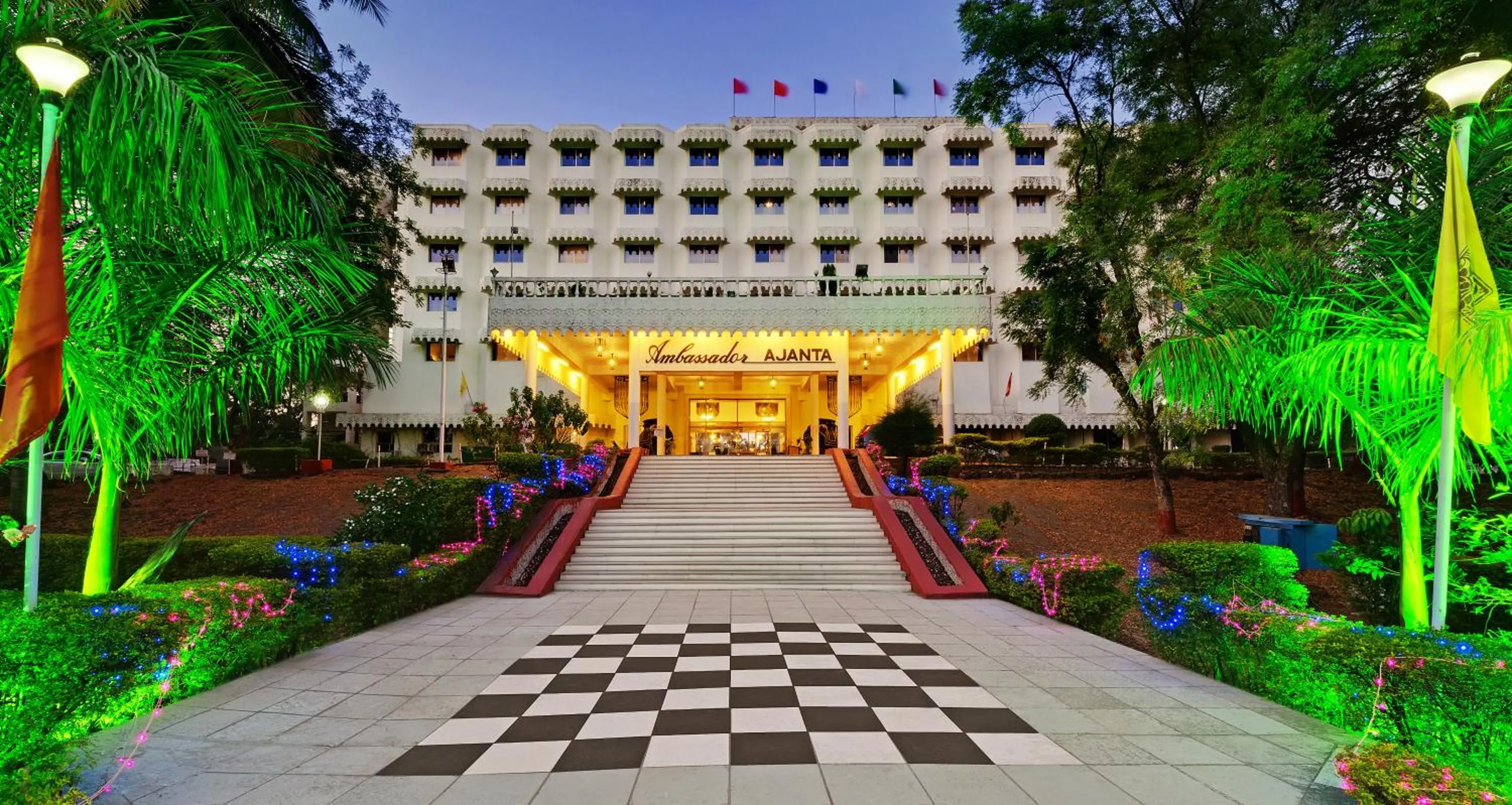 Facade/entrance in Ambassador Ajanta Hotel, Aurangabad