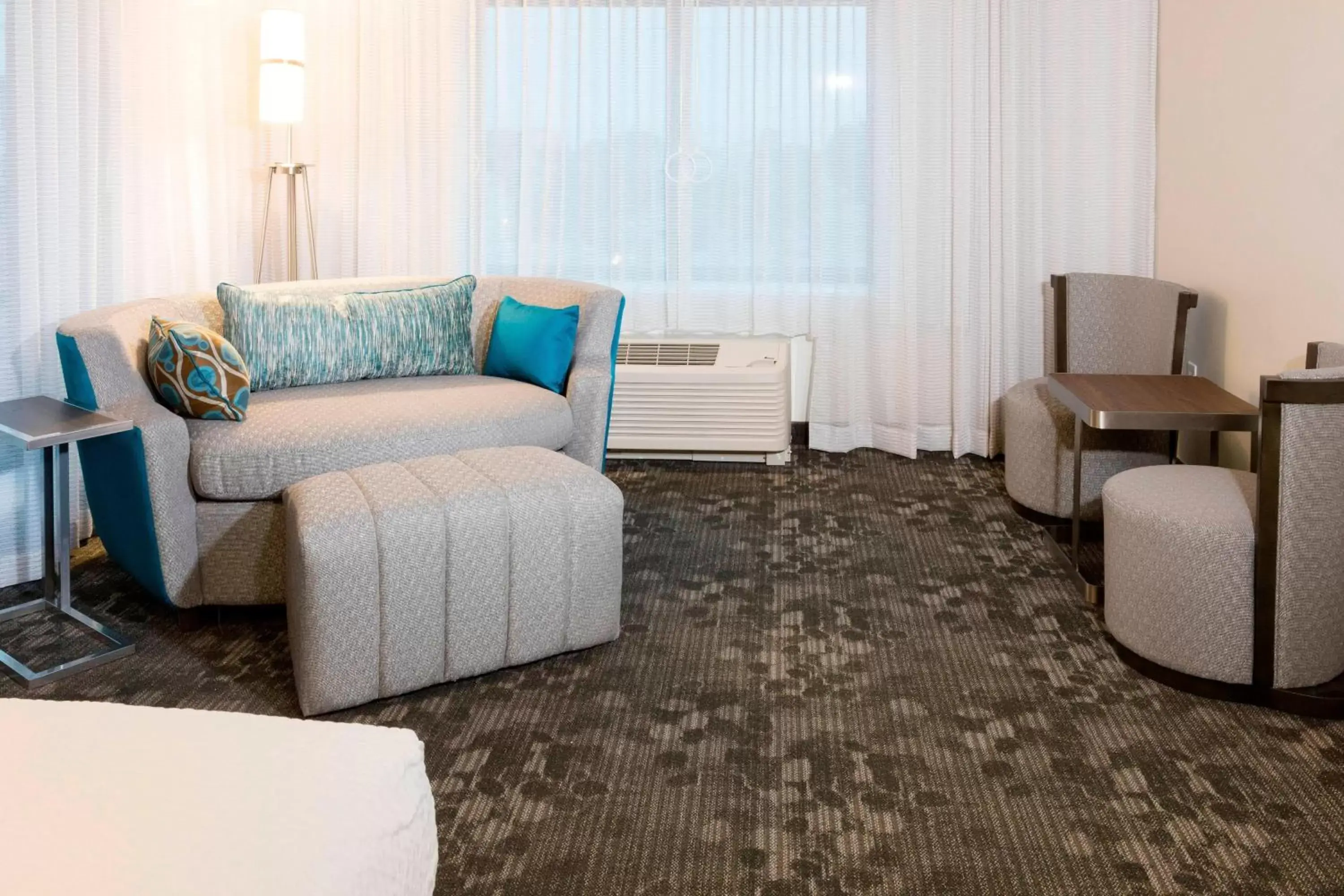 Photo of the whole room, Seating Area in Courtyard by Marriott St. Augustine Beach