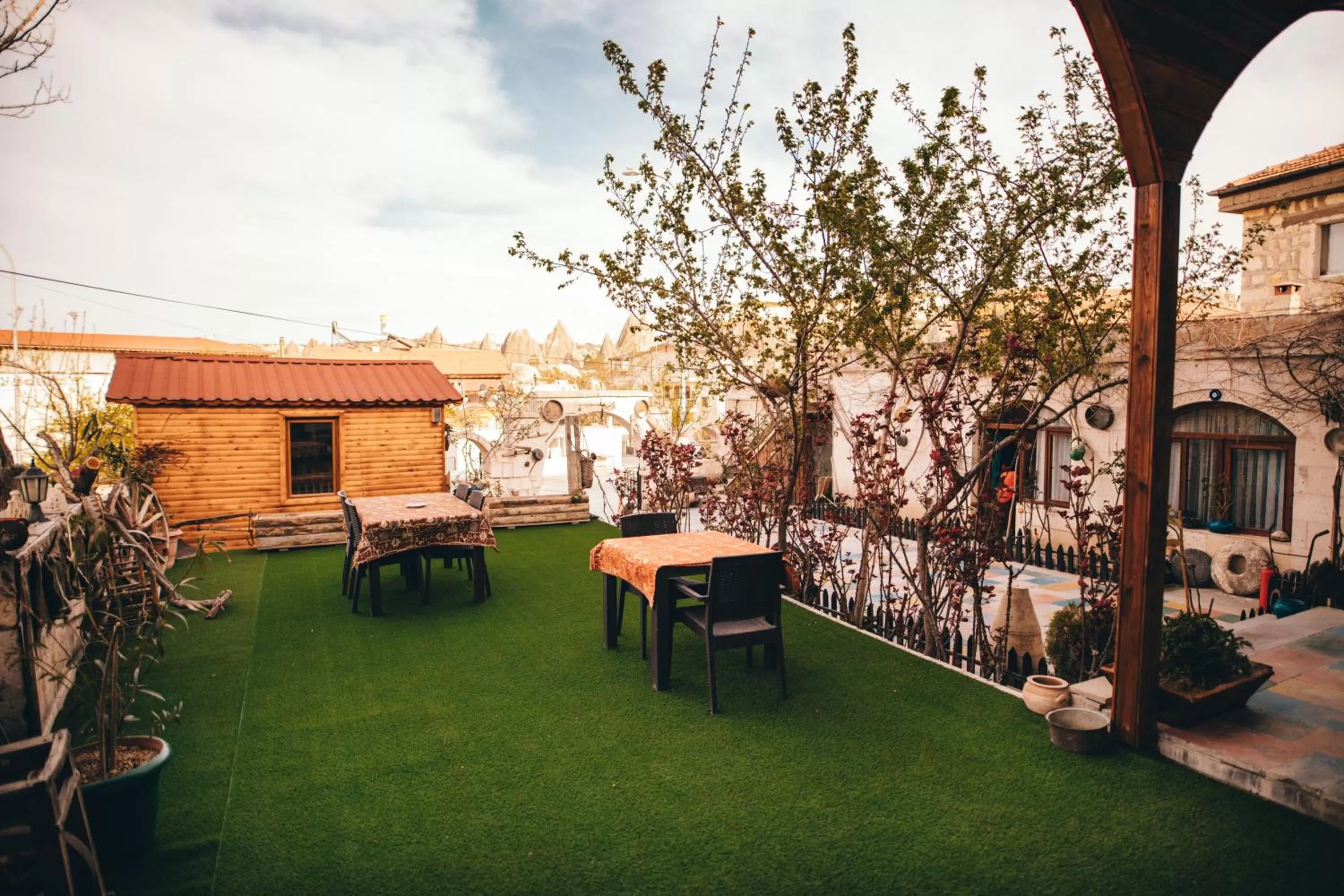 Garden in Maron Stone House
