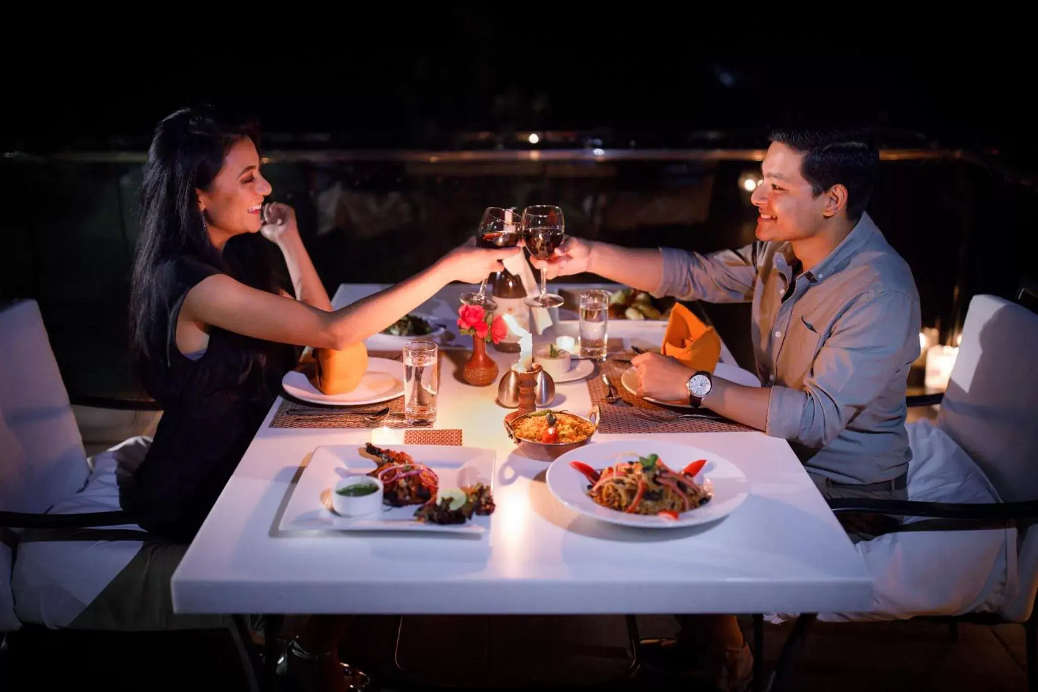 Dining area in Club Himalaya, by ACE Hotels