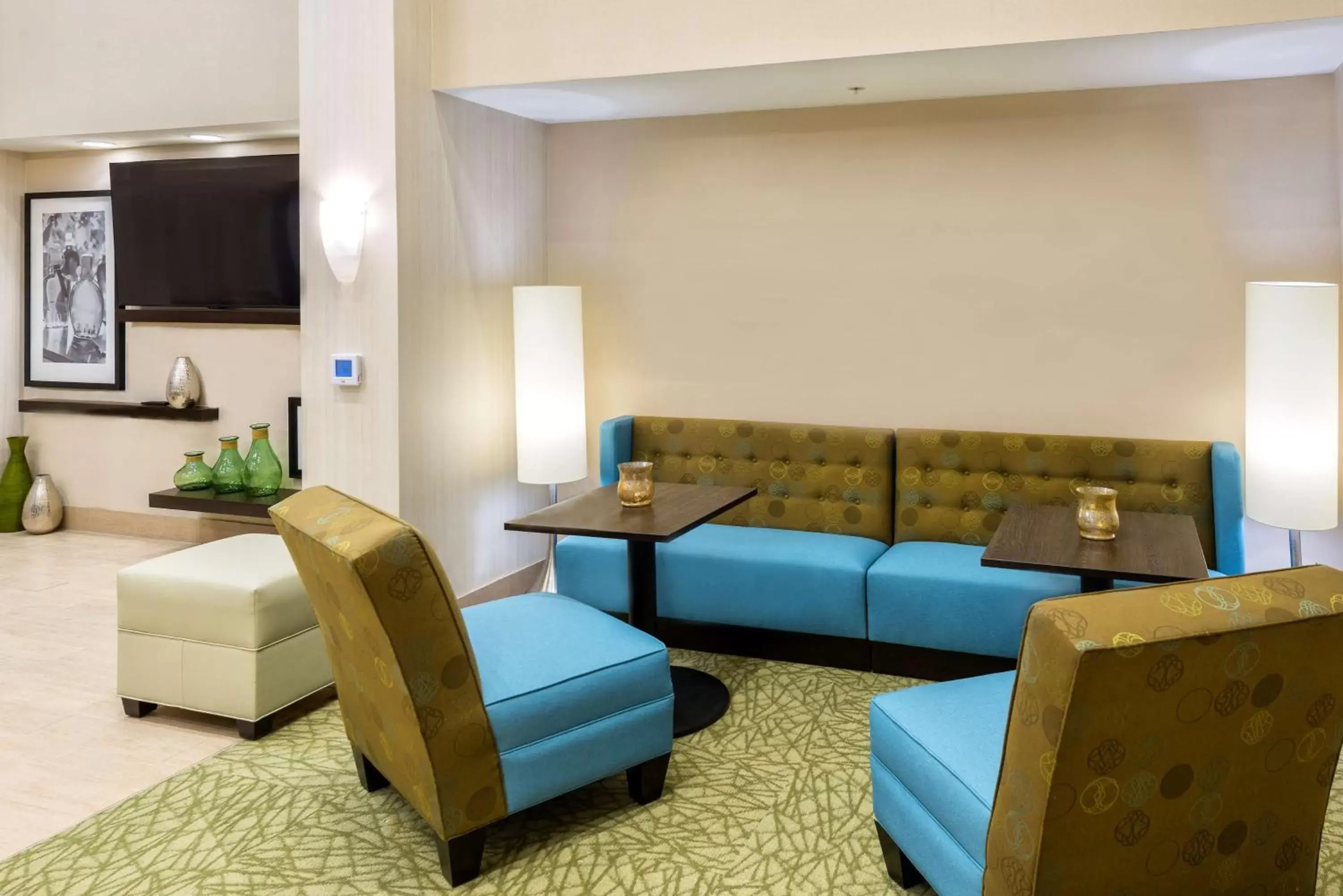 Lobby or reception in Hampton Inn & Suites New Albany Columbus Lobby or reception in Hampton Inn & Suites New Albany Columbus