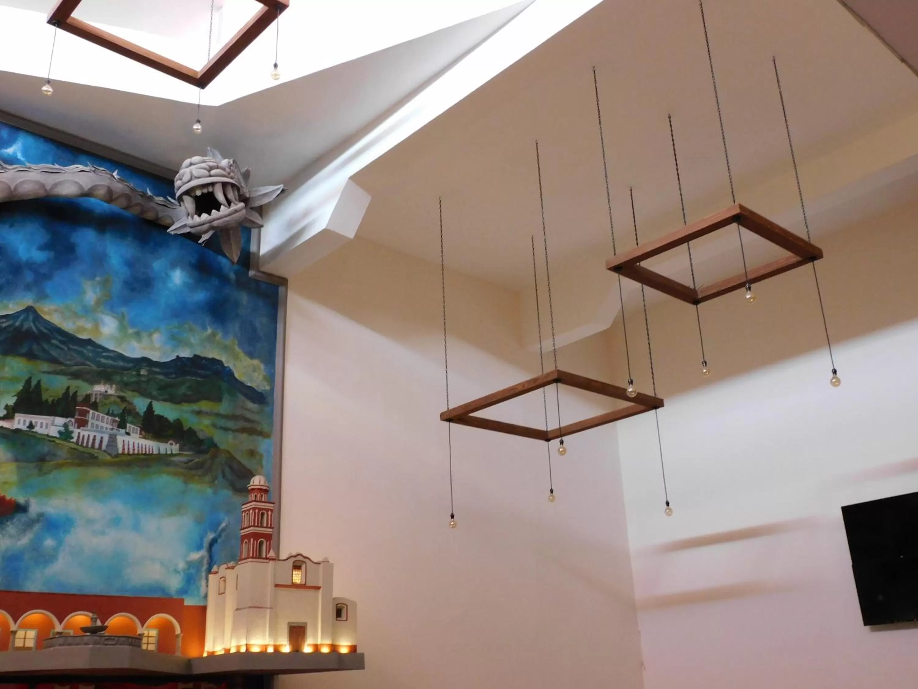 Decorative detail in Hotel Santa Rosa