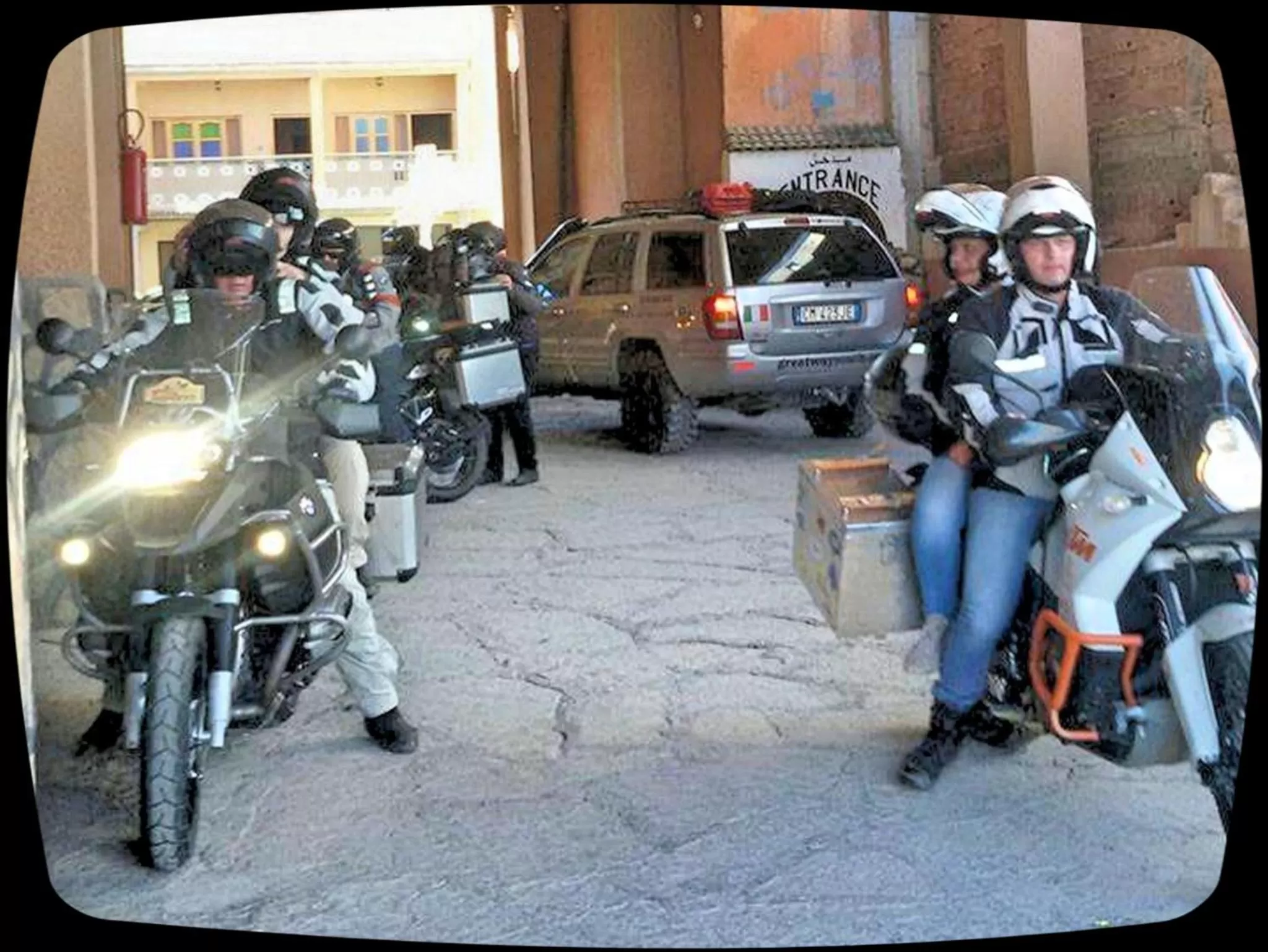 On site in Hotel Restaurant La Kasbah