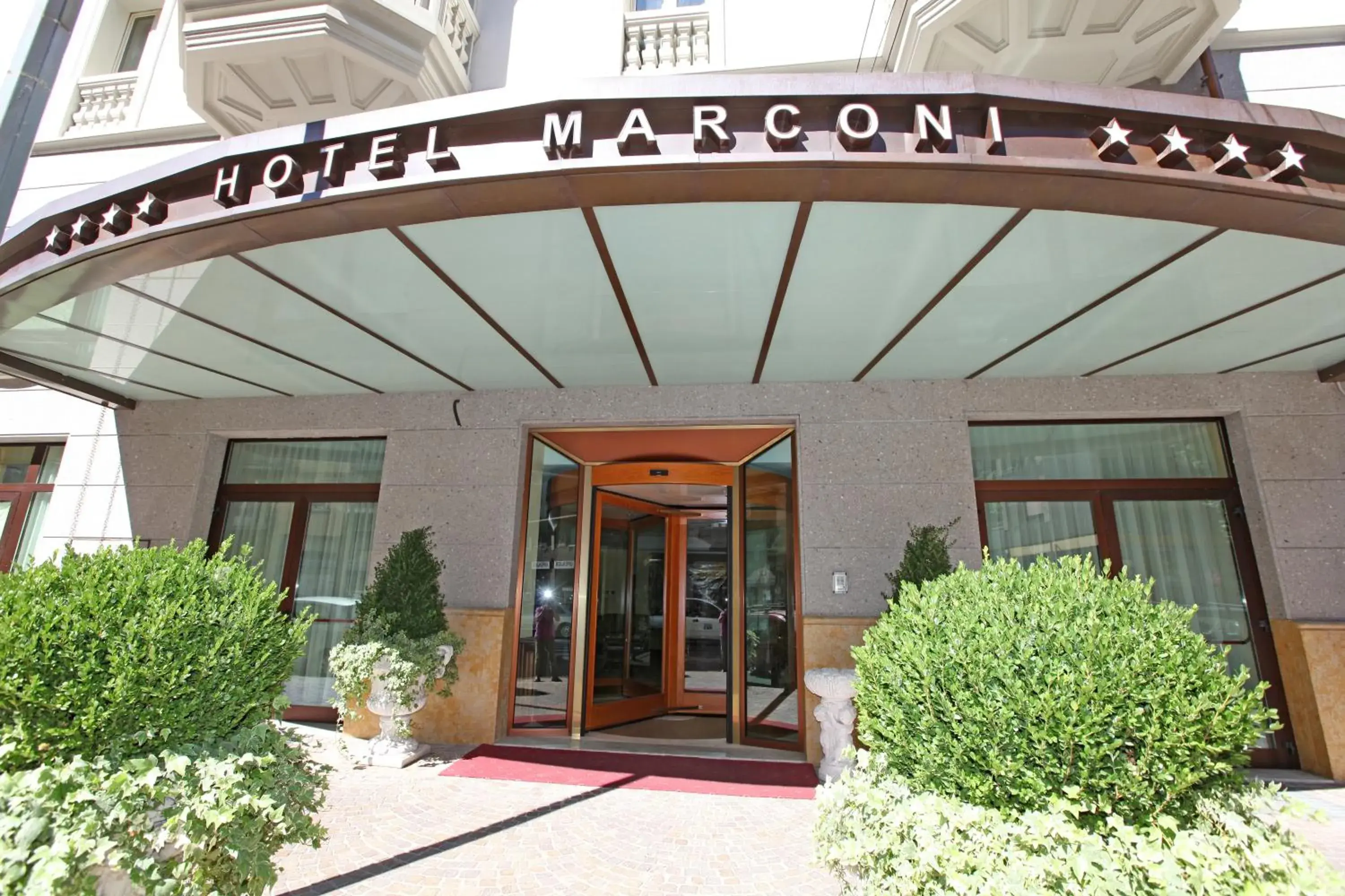 Facade/entrance in Hotel Marconi