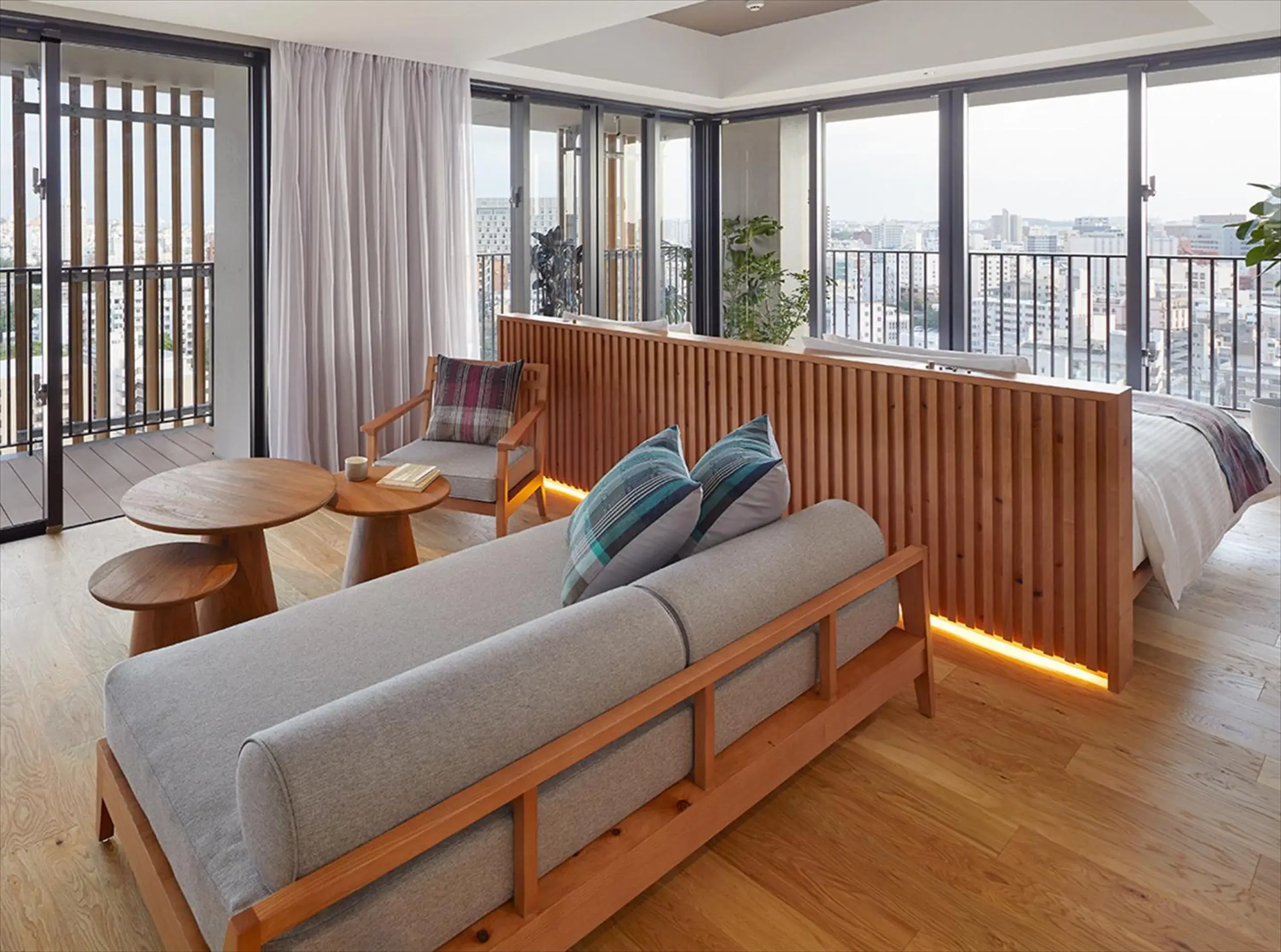 Living room, Seating Area in HOTEL STRATA NAHA