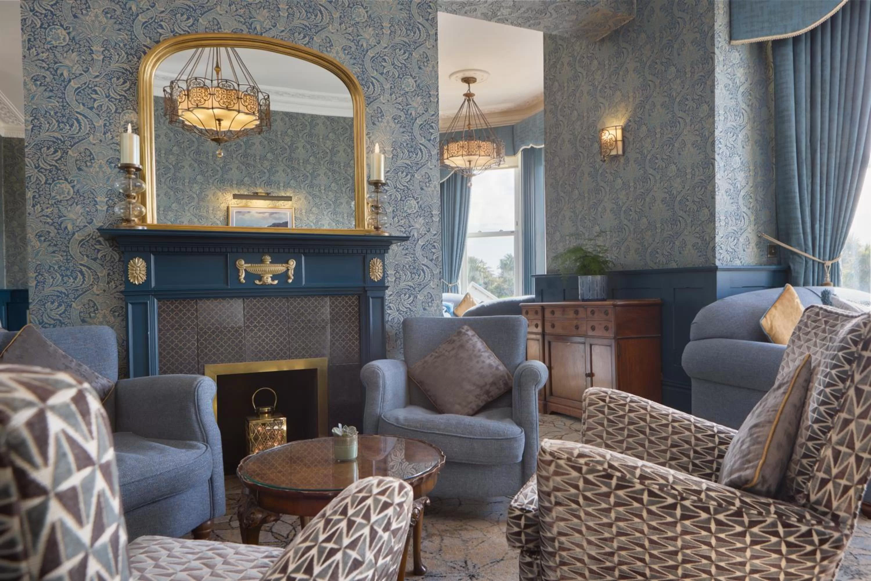 Seating area in The Lansdowne, Eastbourne