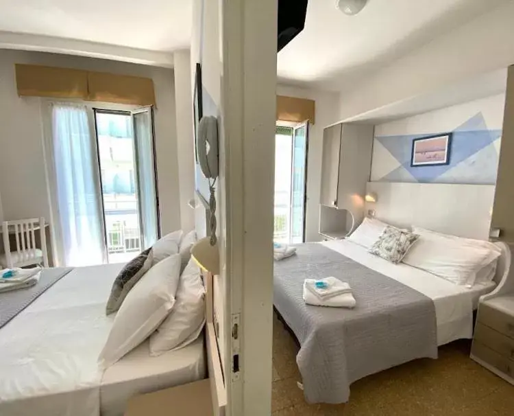Bed in Alevon Hotel
