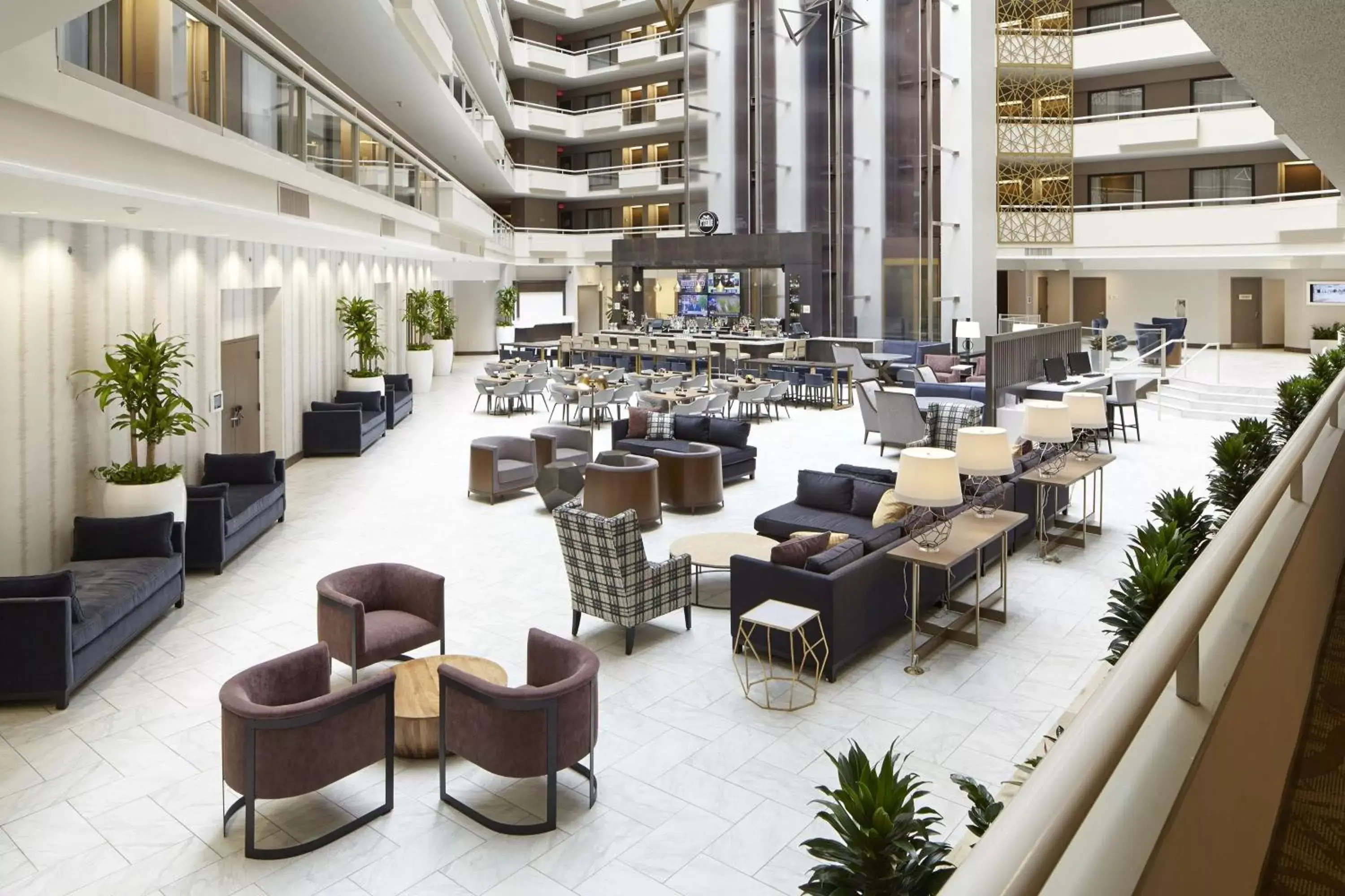 Lobby or reception in Embassy Suites by Hilton Atlanta Galleria