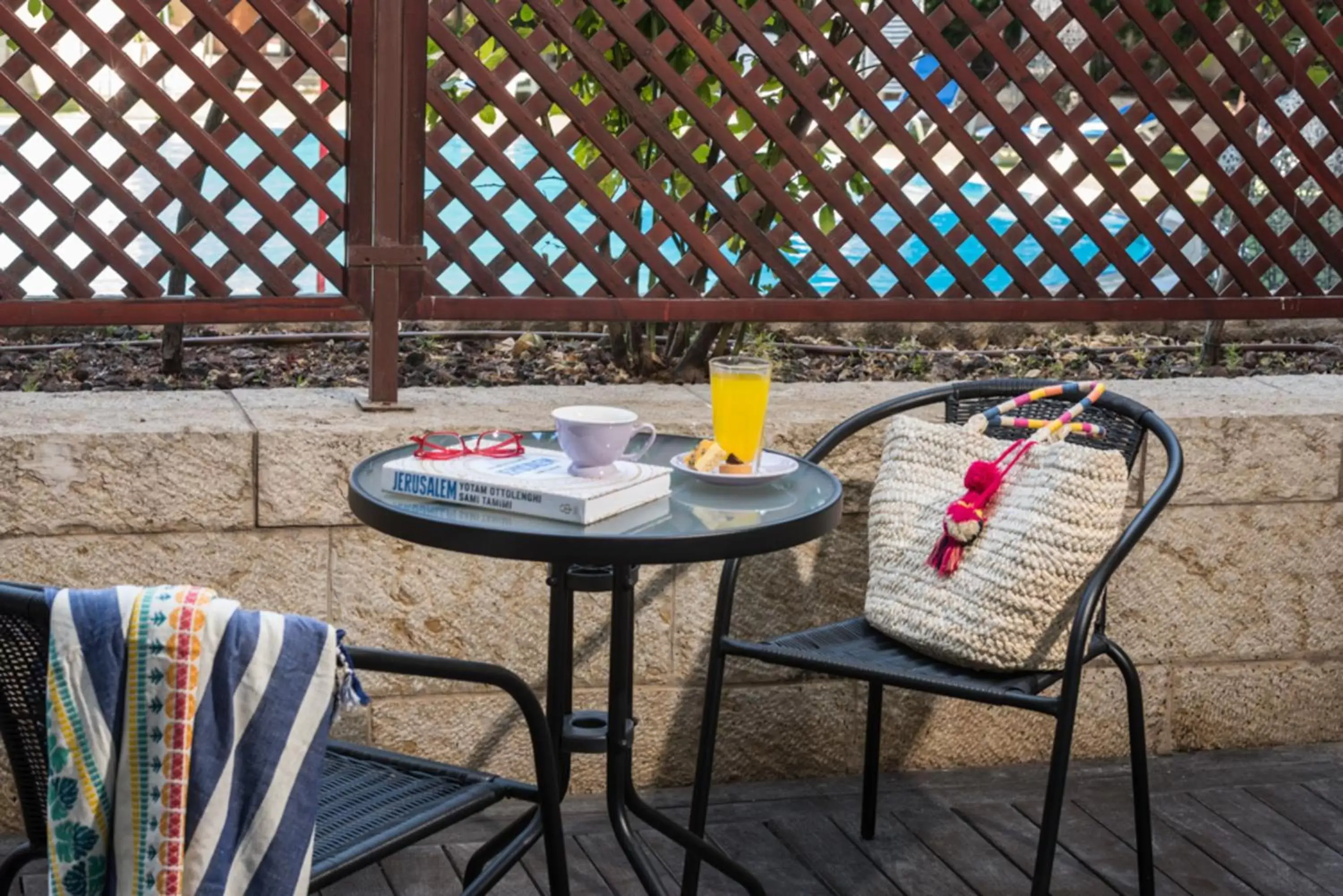 Balcony/Terrace in Leonardo Hotel Jerusalem